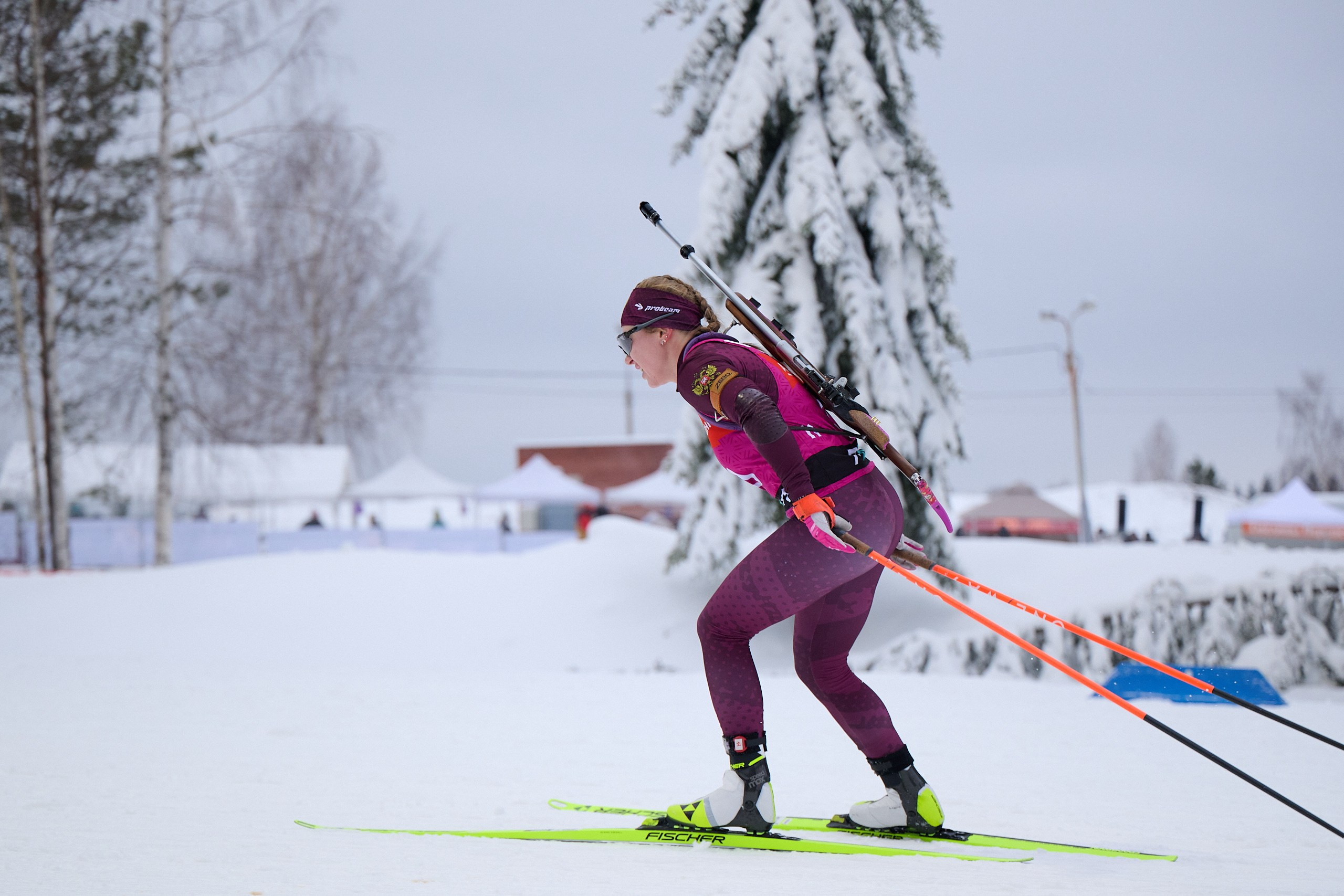 Биатлон. Чемпионат России — 2024/2025, 3-й этап, Ижевск. Ижевская винтовка. Спортивный репортажный фотограф в Ижевске Сергей Мерзляков