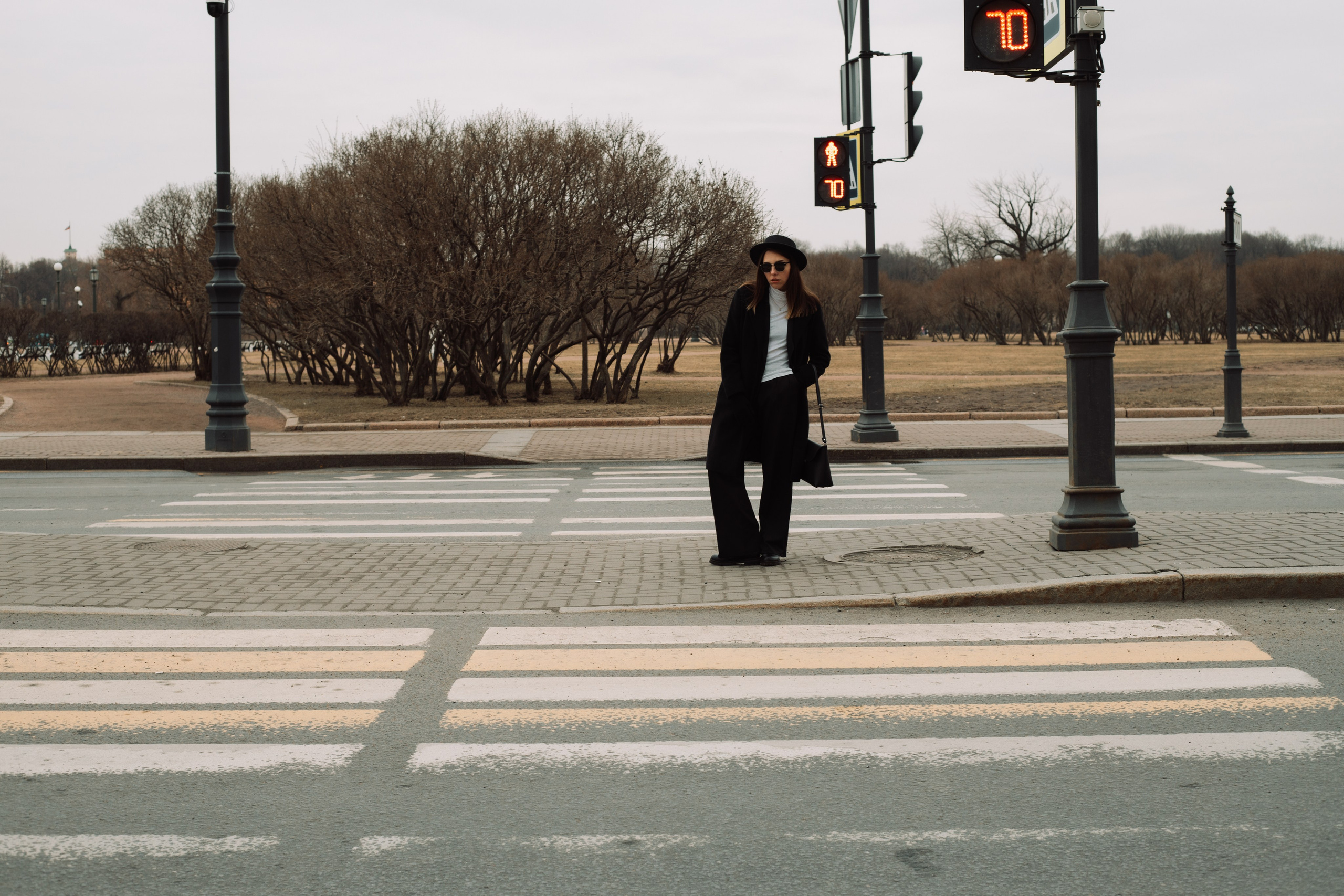 Фотосессия на дороге