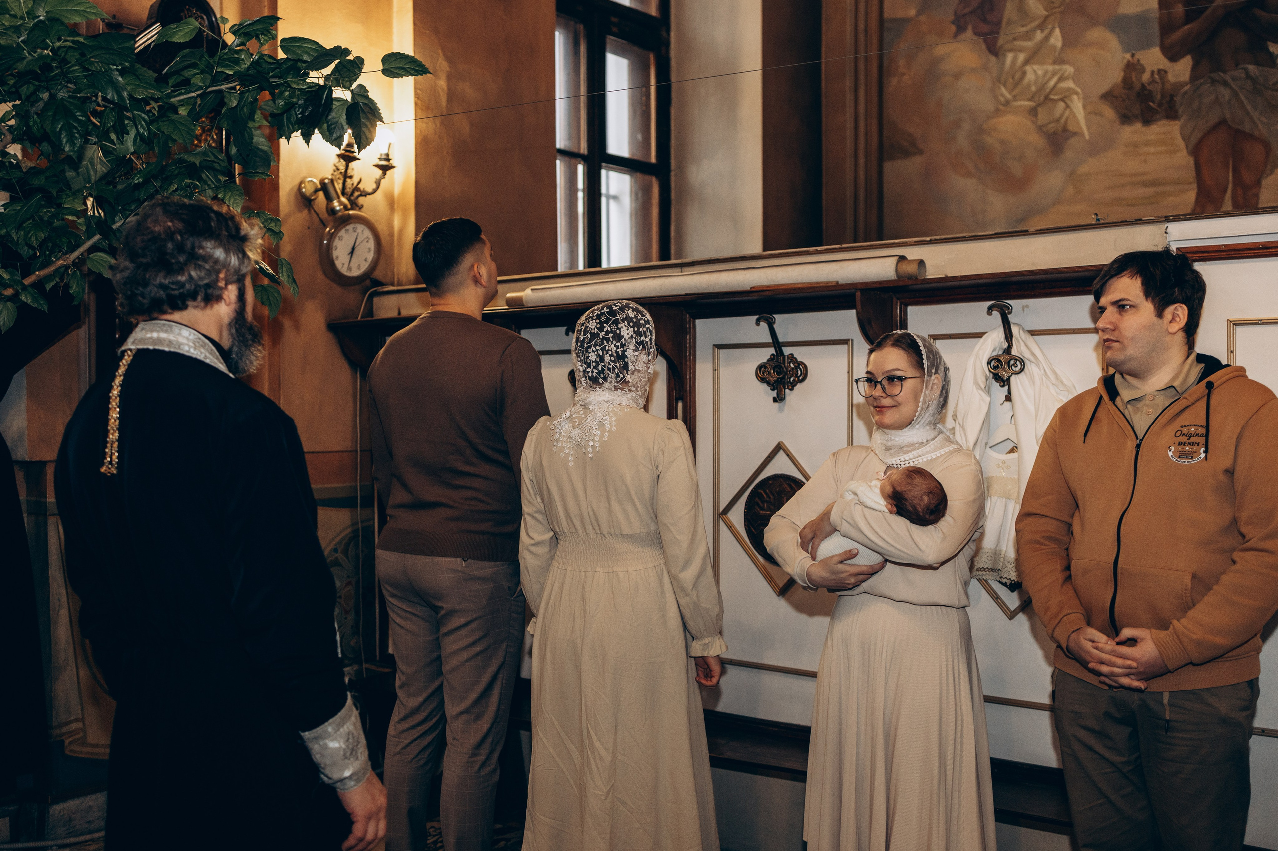 Крещение в Храме Воскресения Словущего в Даниловской Слободе. Главная