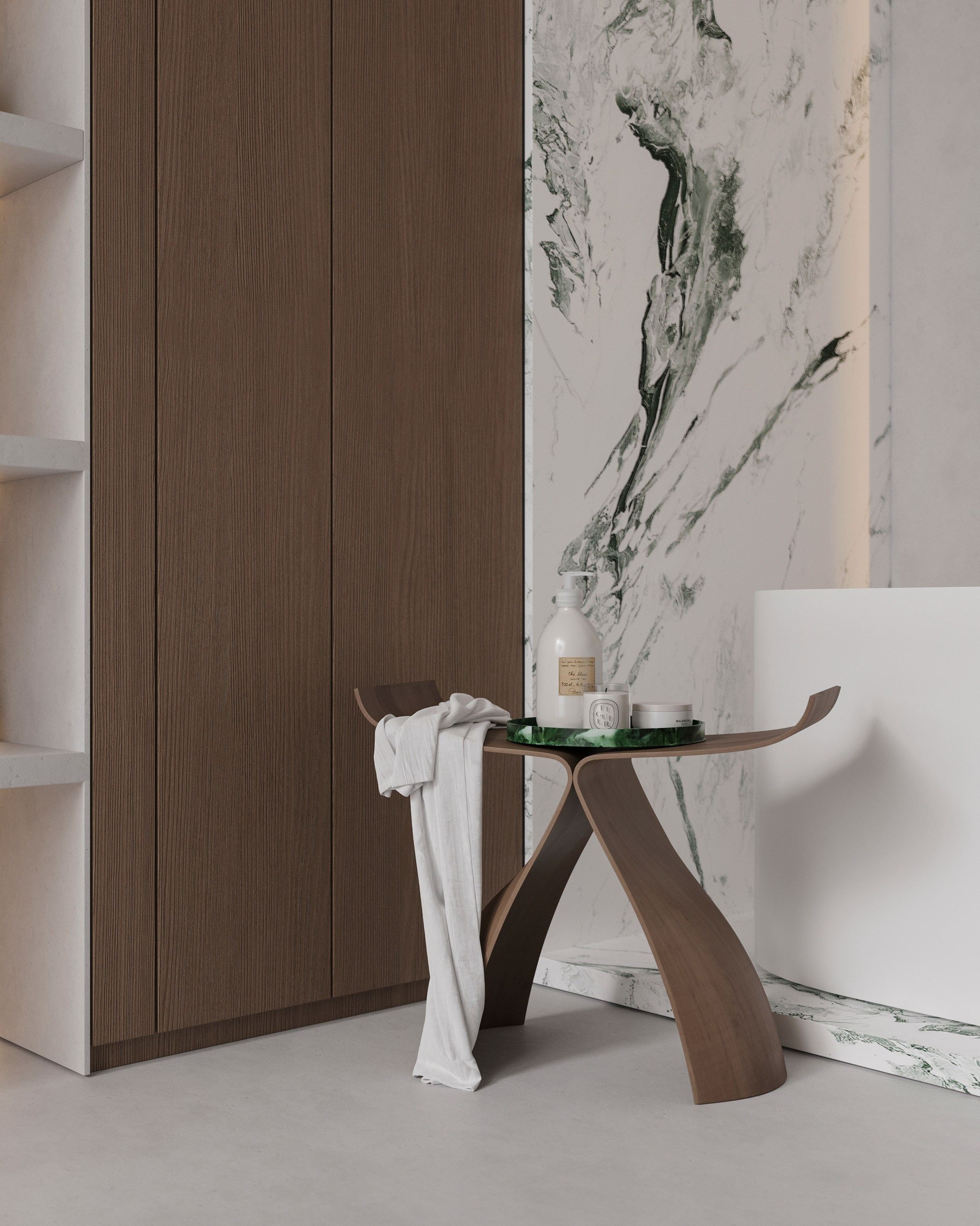 NORDIC HAVEN | DESIGNER ANNE KIREEVA. Interior Visualization by Valerie Stetyukevich