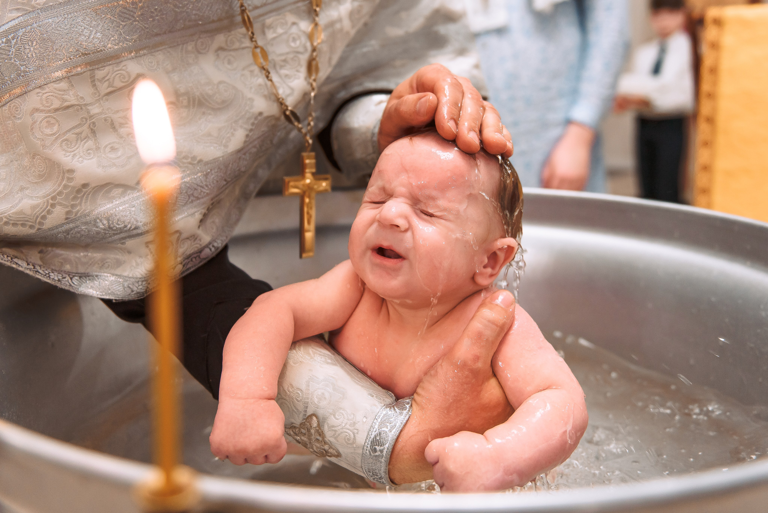 Крещение в Храме иконы Божией Матери Неупиваемая Чаша. Свадебный и семейный фотограф в Москве Юлия Винник