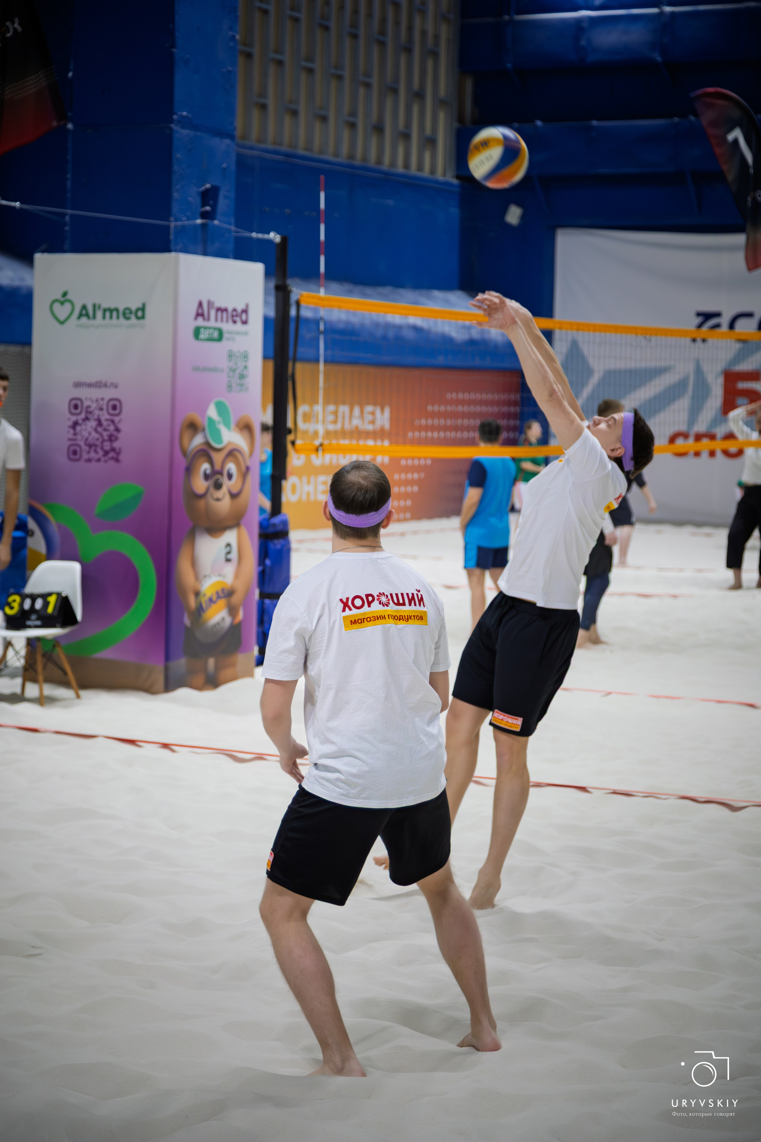 Турнир по пляжному волейболу ГК Командор. Игорь Урывский. Фотограф Красноярск