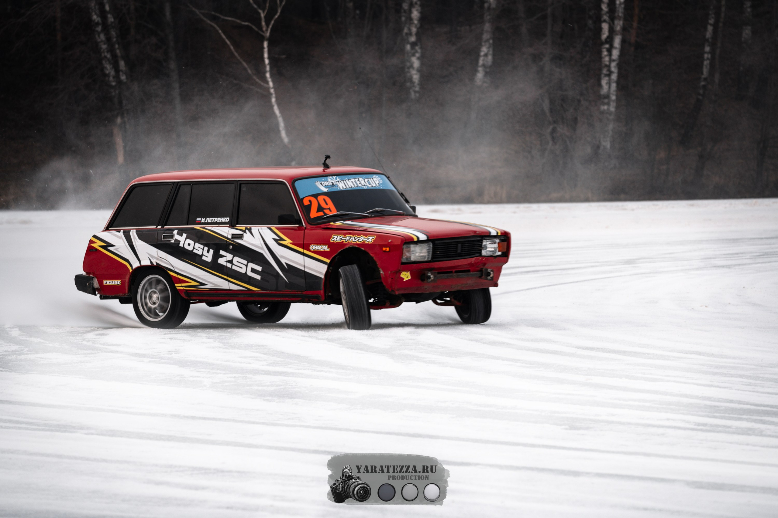 Тренировочный день на ледовой трассе. Yaratezza production