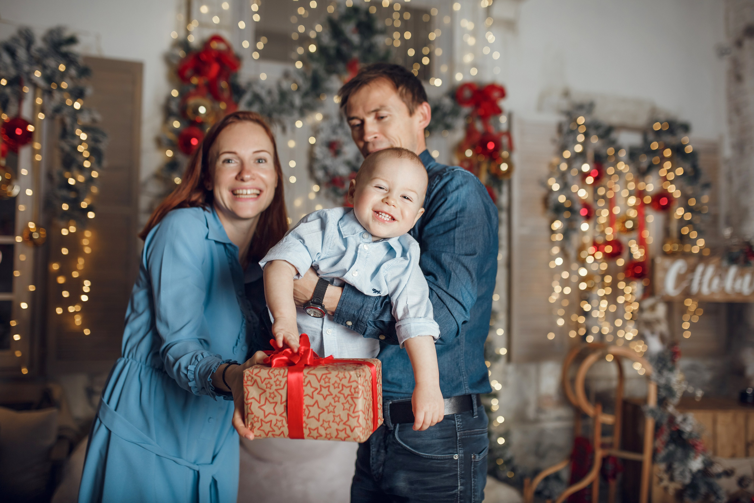 Богдан и семья. Фотограф на Крещение, семейный фотограф в Москве