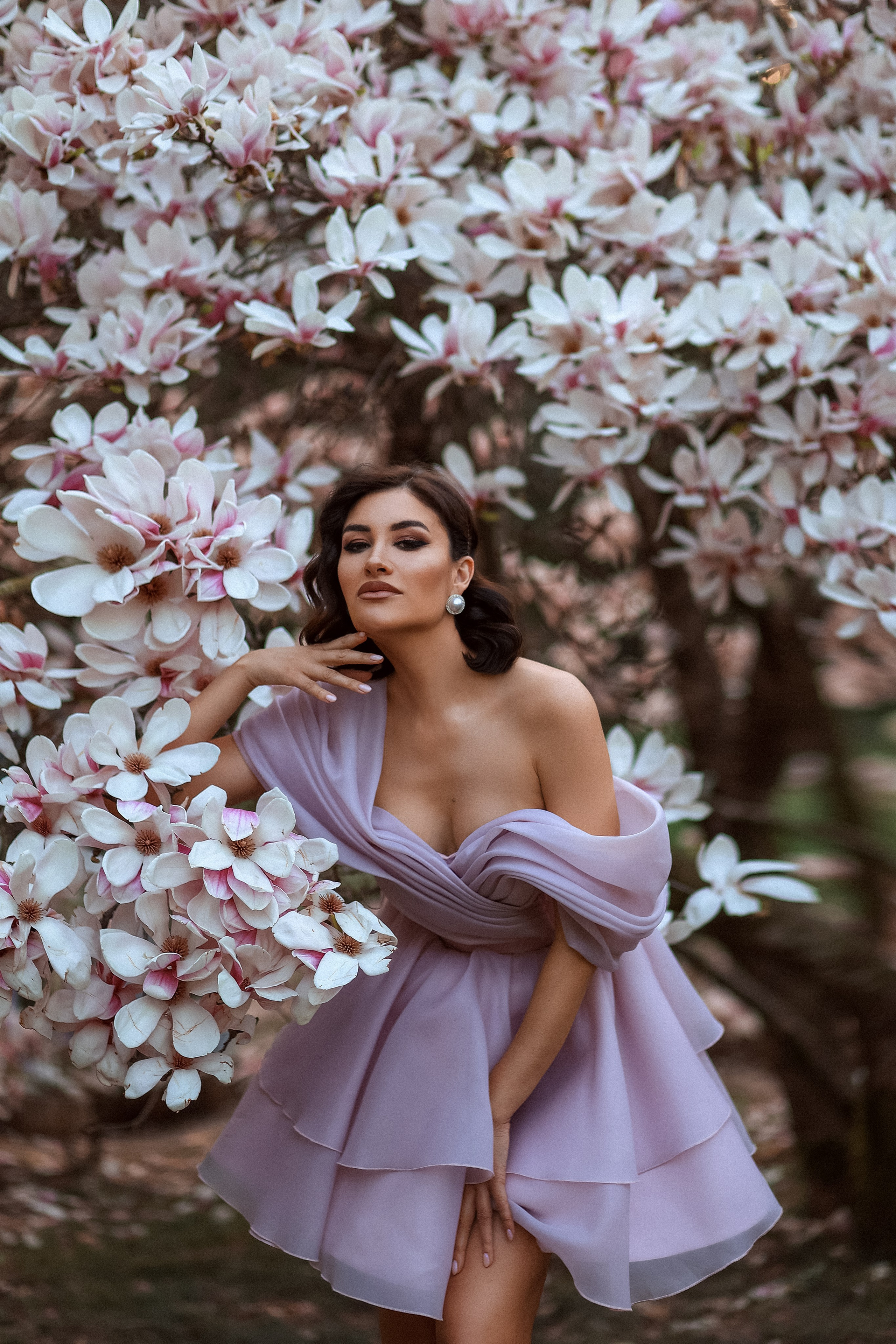 Цветение. Магнолия. Сакура. Фотограф в городе Сочи