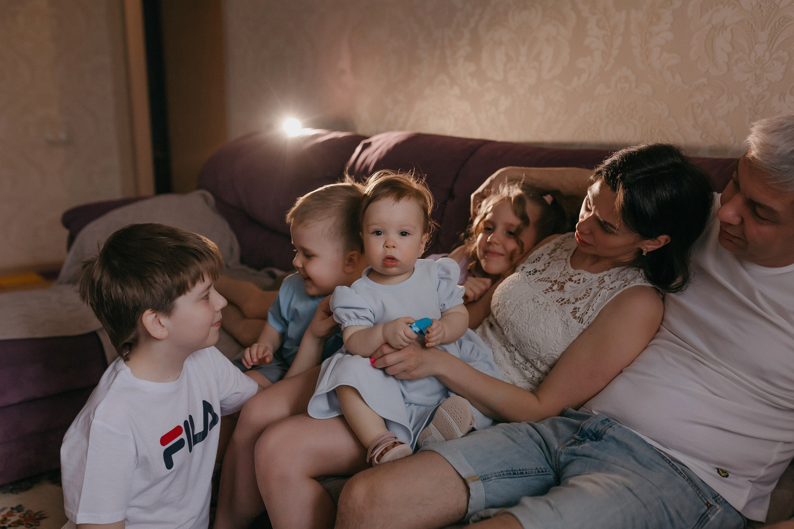 Вкусный завтрак. Семейный фотограф в Сургуте