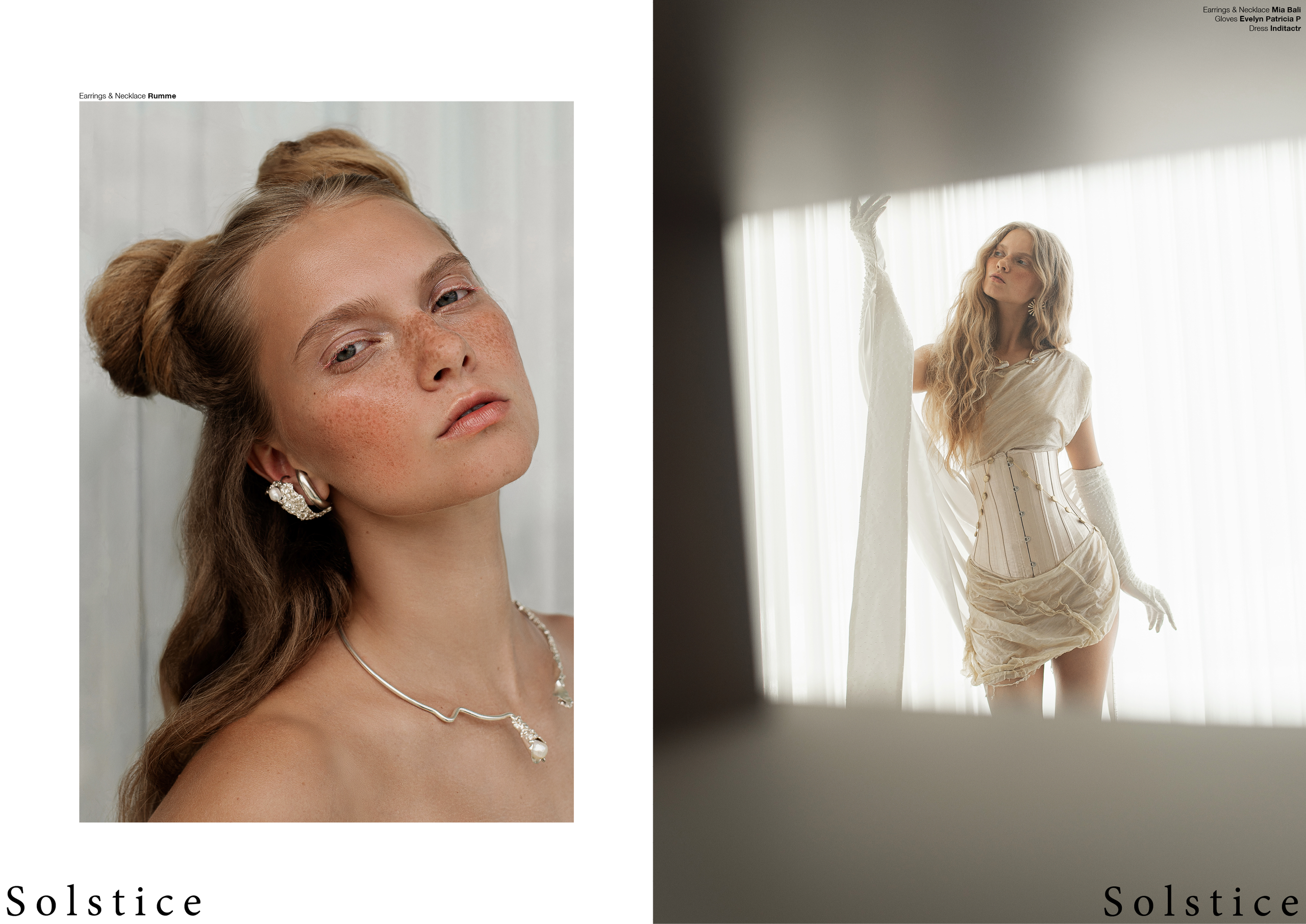 PURITY editorial & Solstice Magazine. Elizaveta Filchenko. Fashion-photographer and director