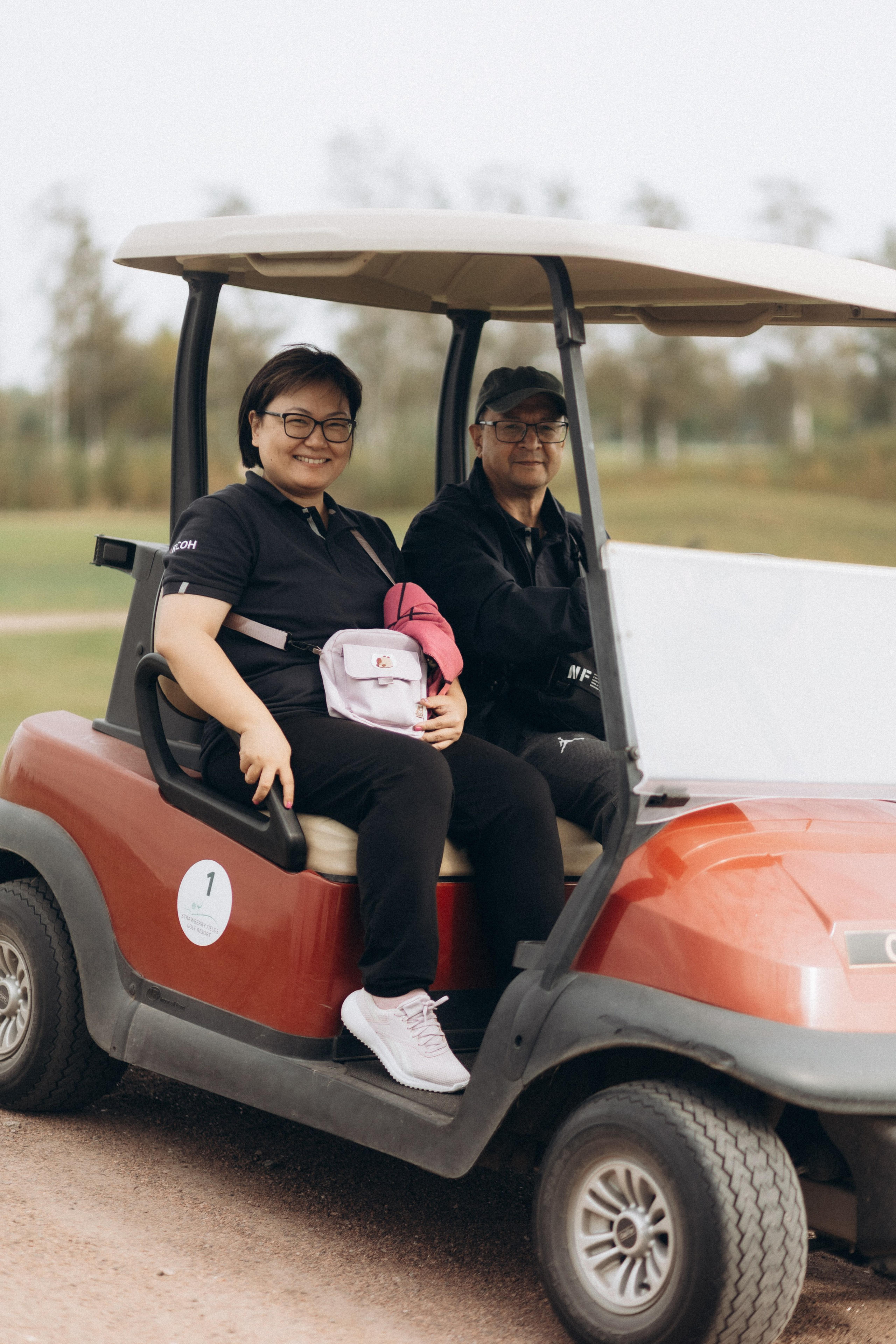 Корпоратив компании Аксон «игра в гольф». Фотограф Артем Бросов в Санкт-Петербурге и Дубае