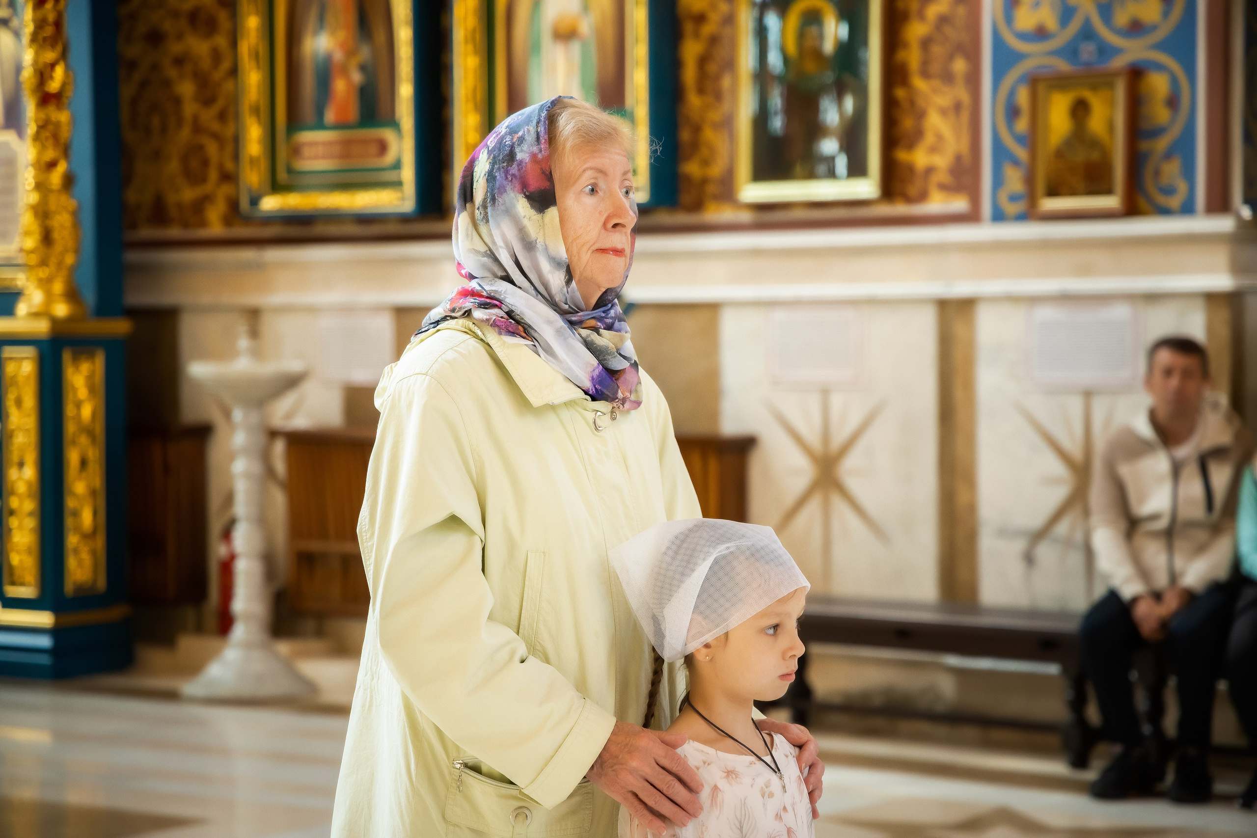 В Храме. Семейный и Свадебный фотограф в Астане Александр Астапов