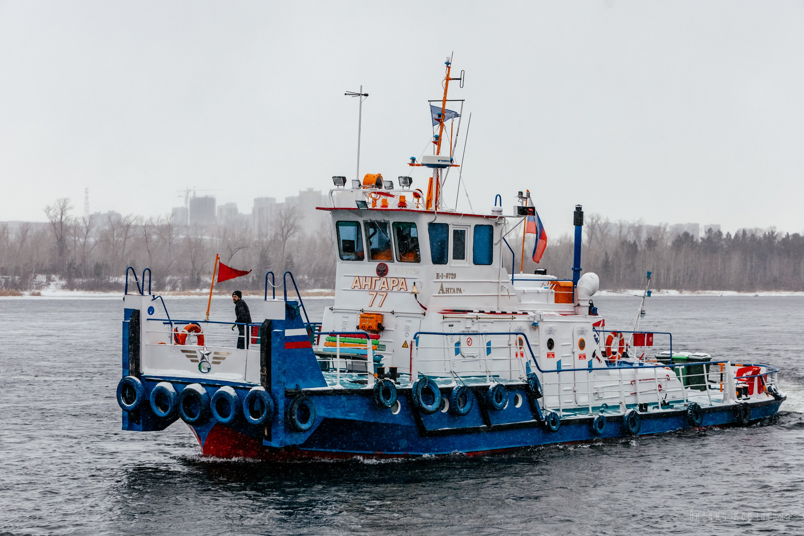 Судоремонтный центр. Фотограф в Красноярске Оксана Корчагина