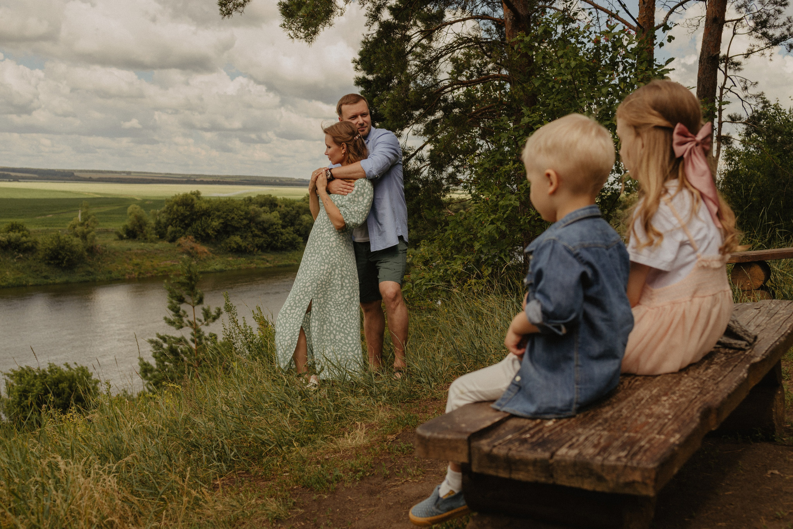 В Донском лесу. Семейный лайфстайл фотограф в г. Липецк
