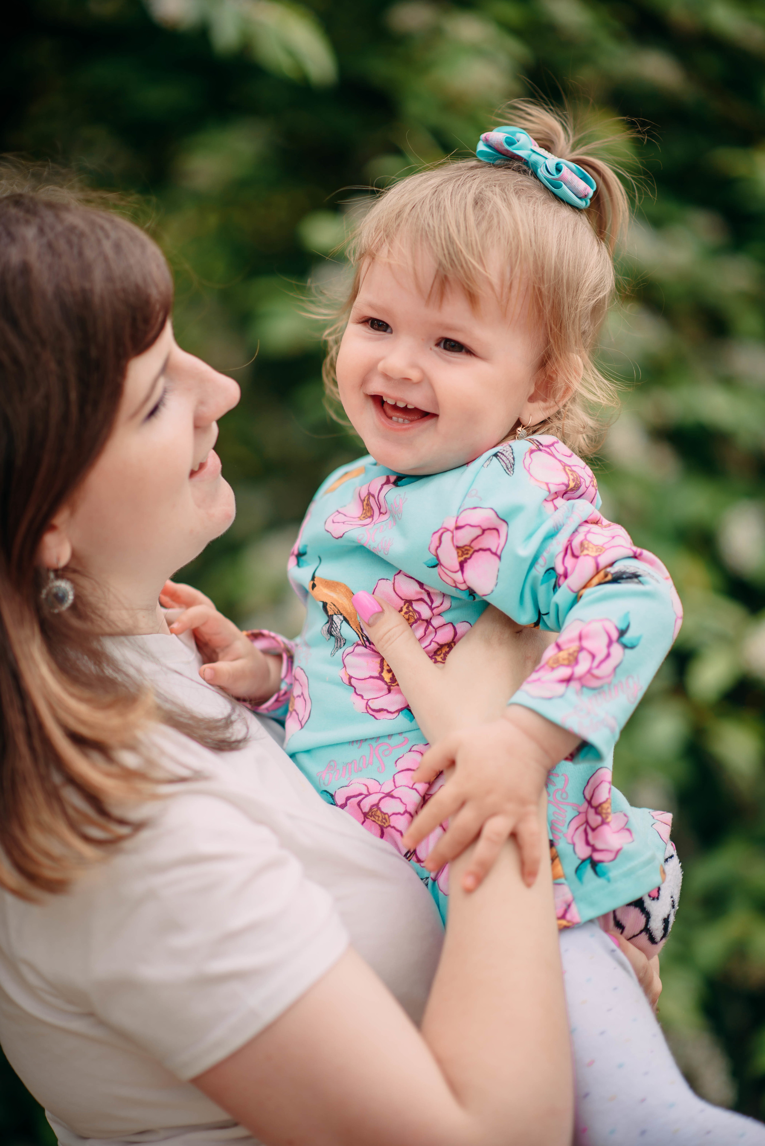 Мама и дочка. Свадебный и семейный фотограф в Москве Юлия Шикалова