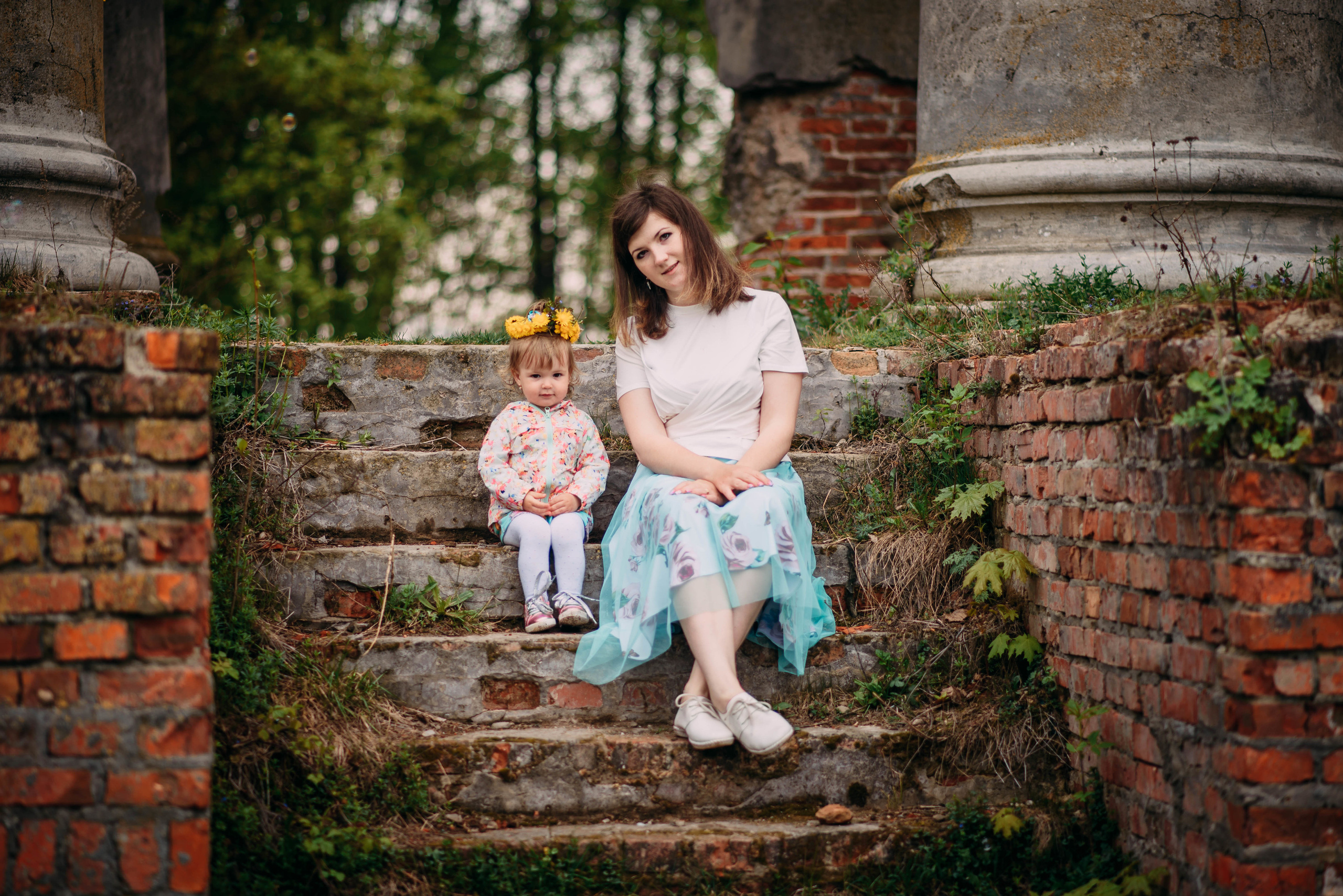 Мама и дочка. Свадебный и семейный фотограф в Москве Юлия Шикалова