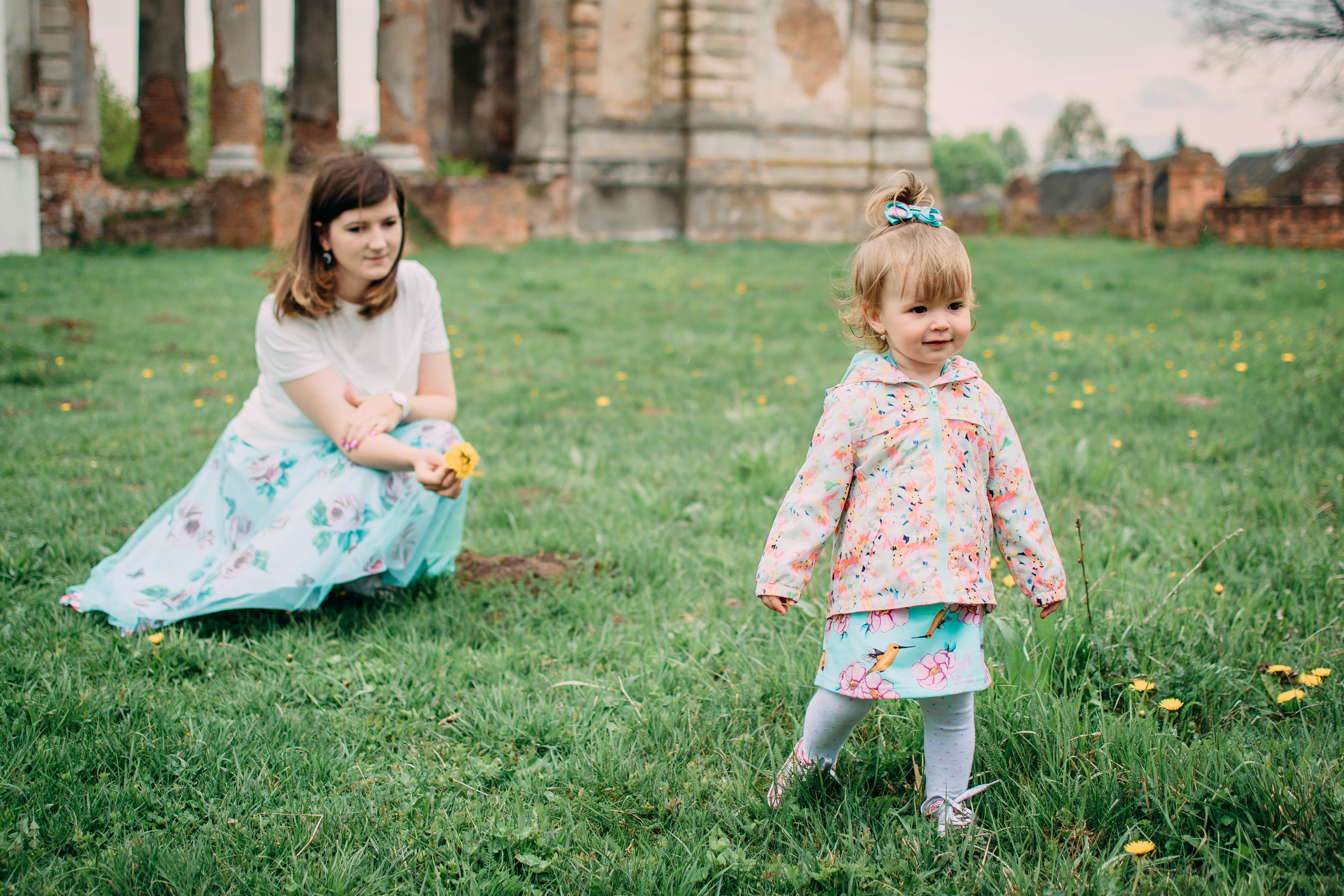 Мама и дочка. Свадебный и семейный фотограф в Москве Юлия Шикалова