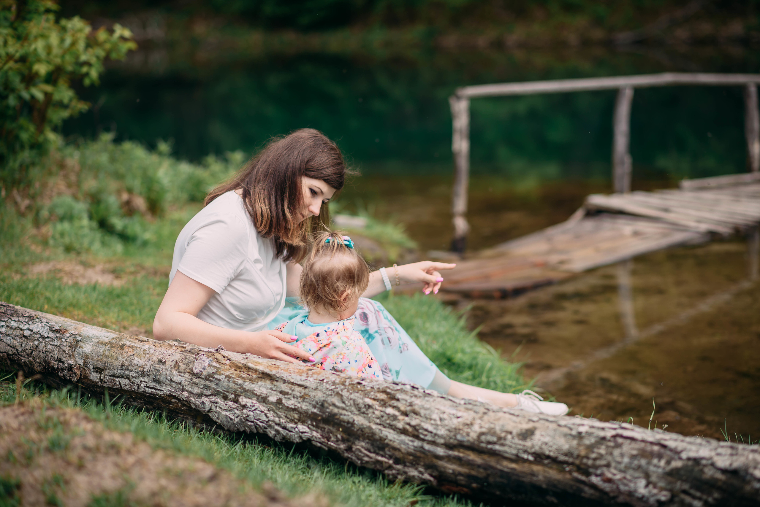Мама и дочка. Свадебный и семейный фотограф в Москве Юлия Шикалова