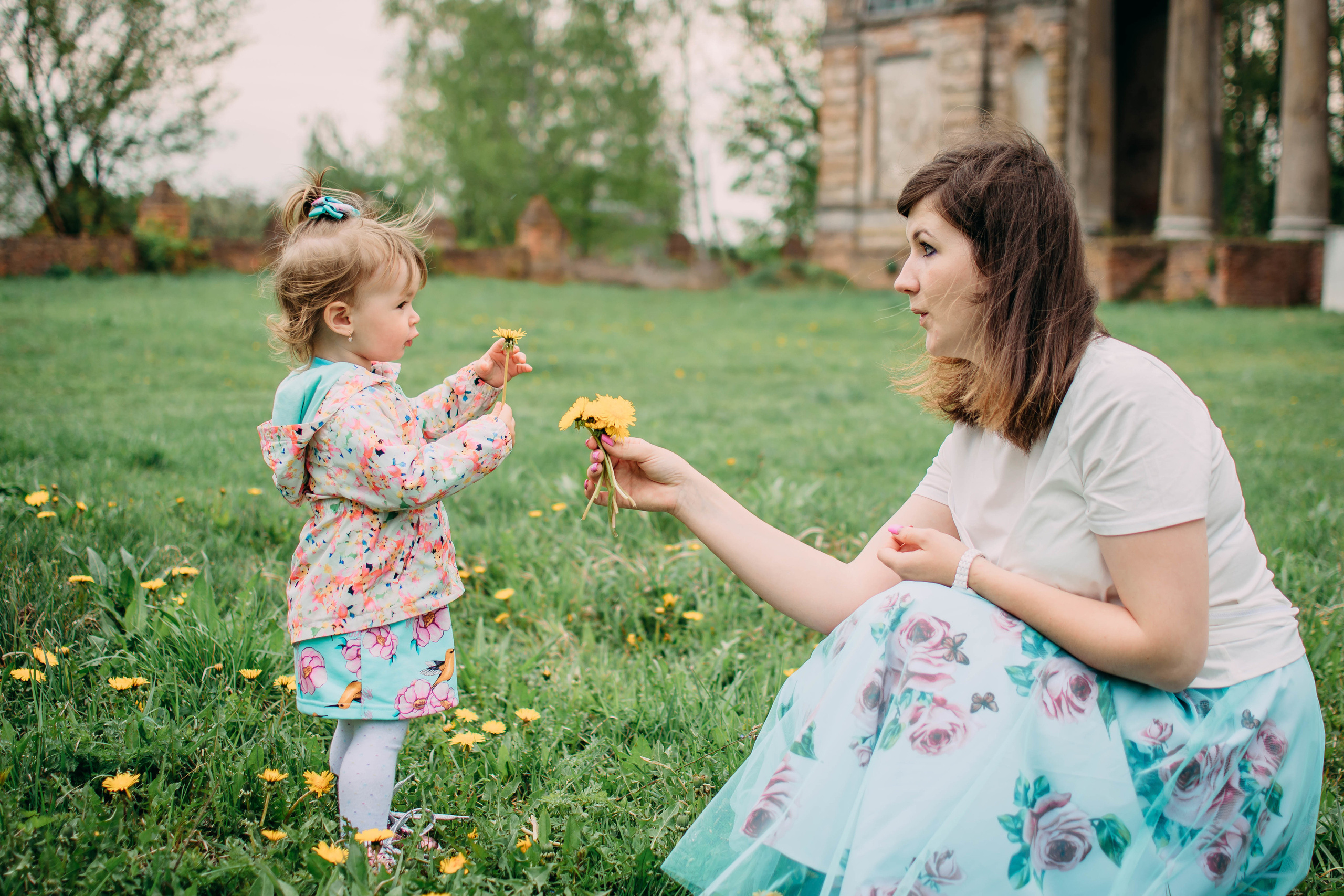 Мама и дочка. Свадебный и семейный фотограф в Москве Юлия Шикалова