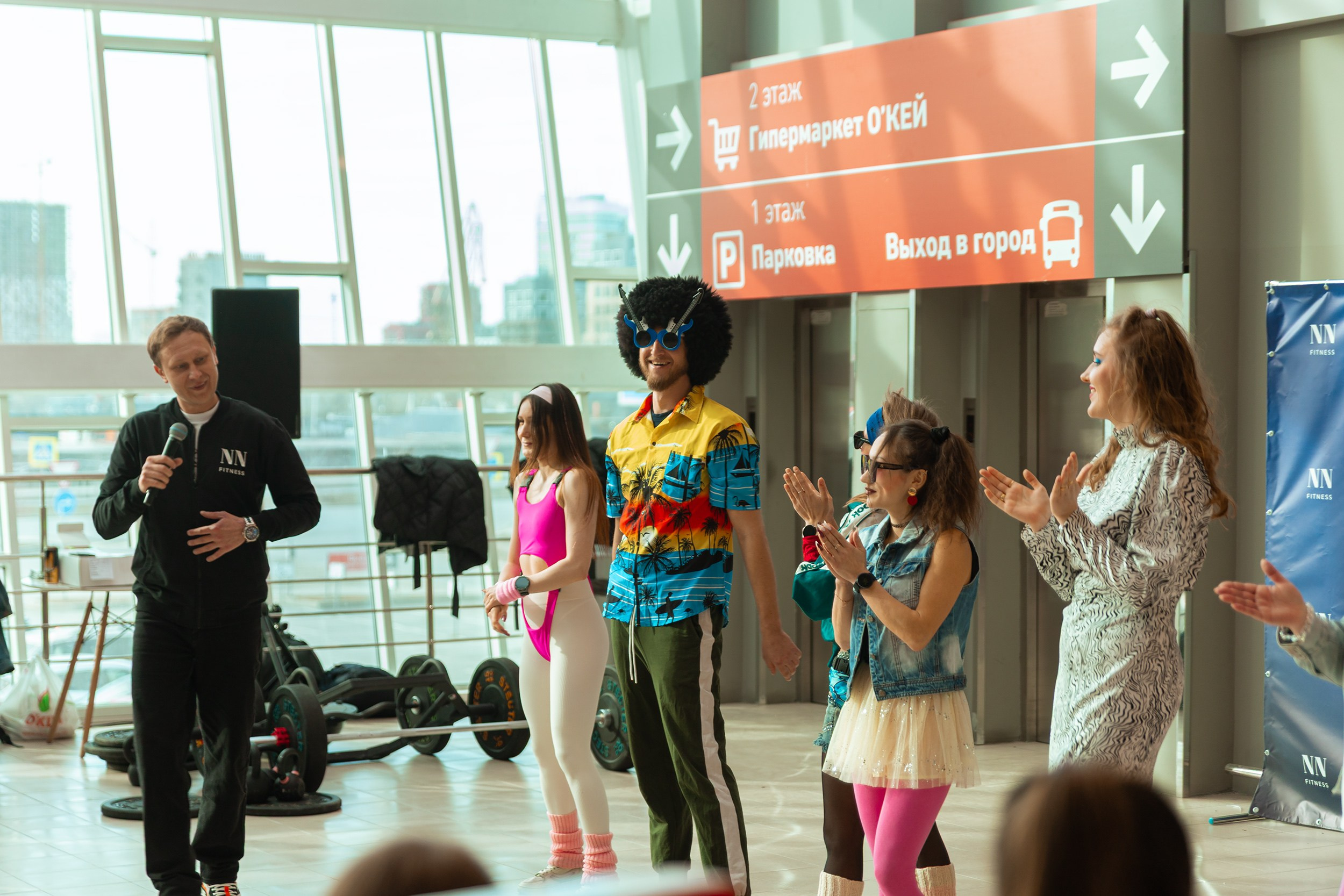 День рождения фитнес зала NN fitnes. Фотограф Тюмень