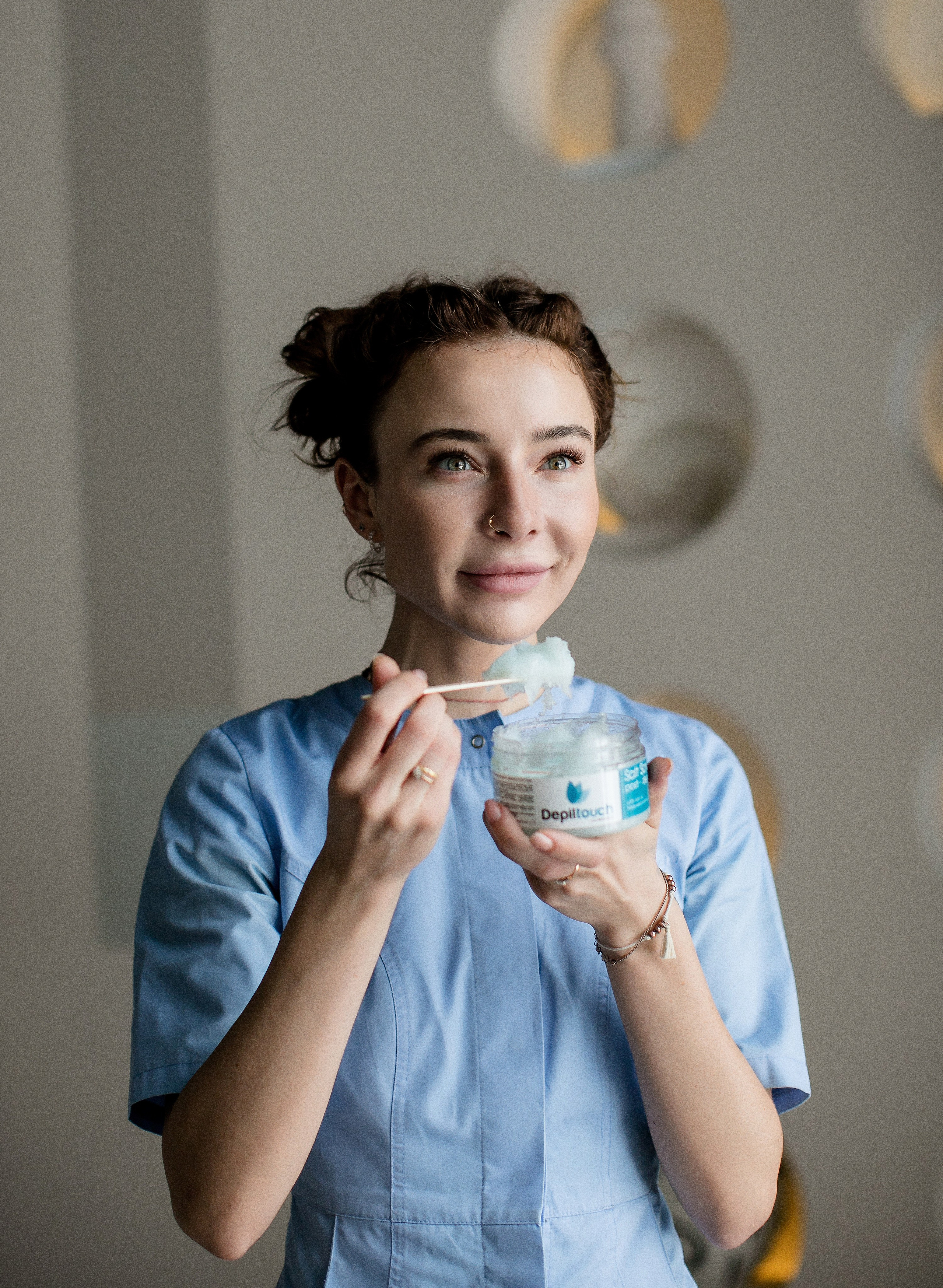 Depilation. Family and content photographer