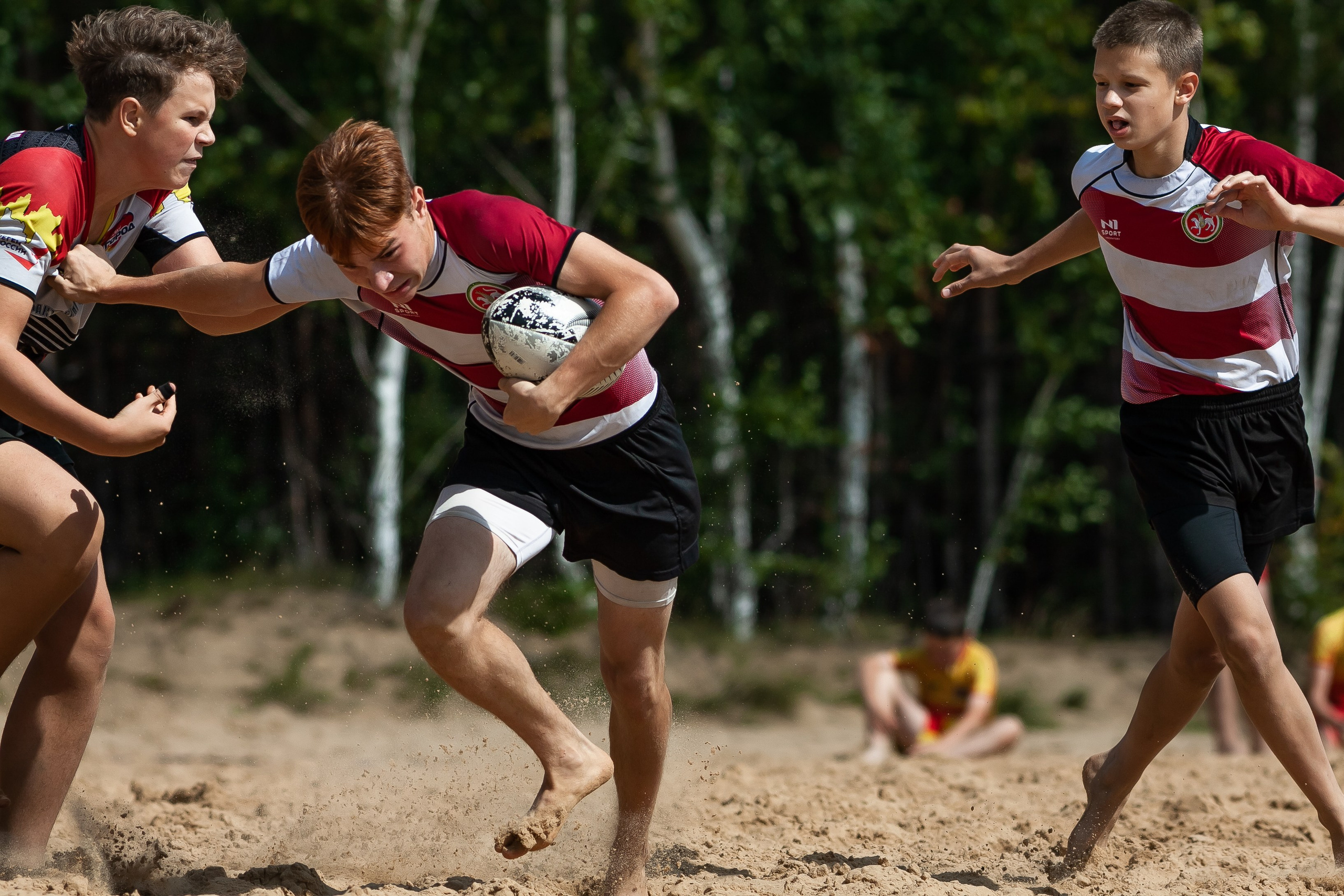 «Кубок «Молота» по пляжному Регби. Фотография