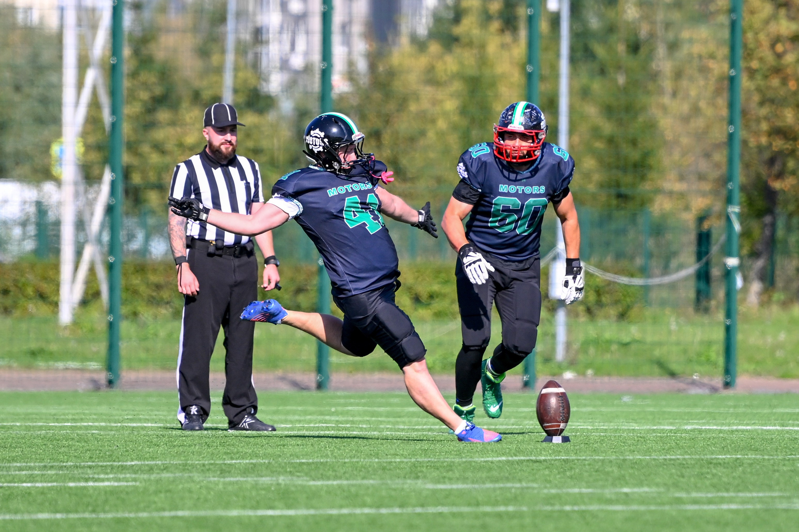 Американский футбол. Спортивный и репортажный фотограф в Казани Вячеслав Сатонин