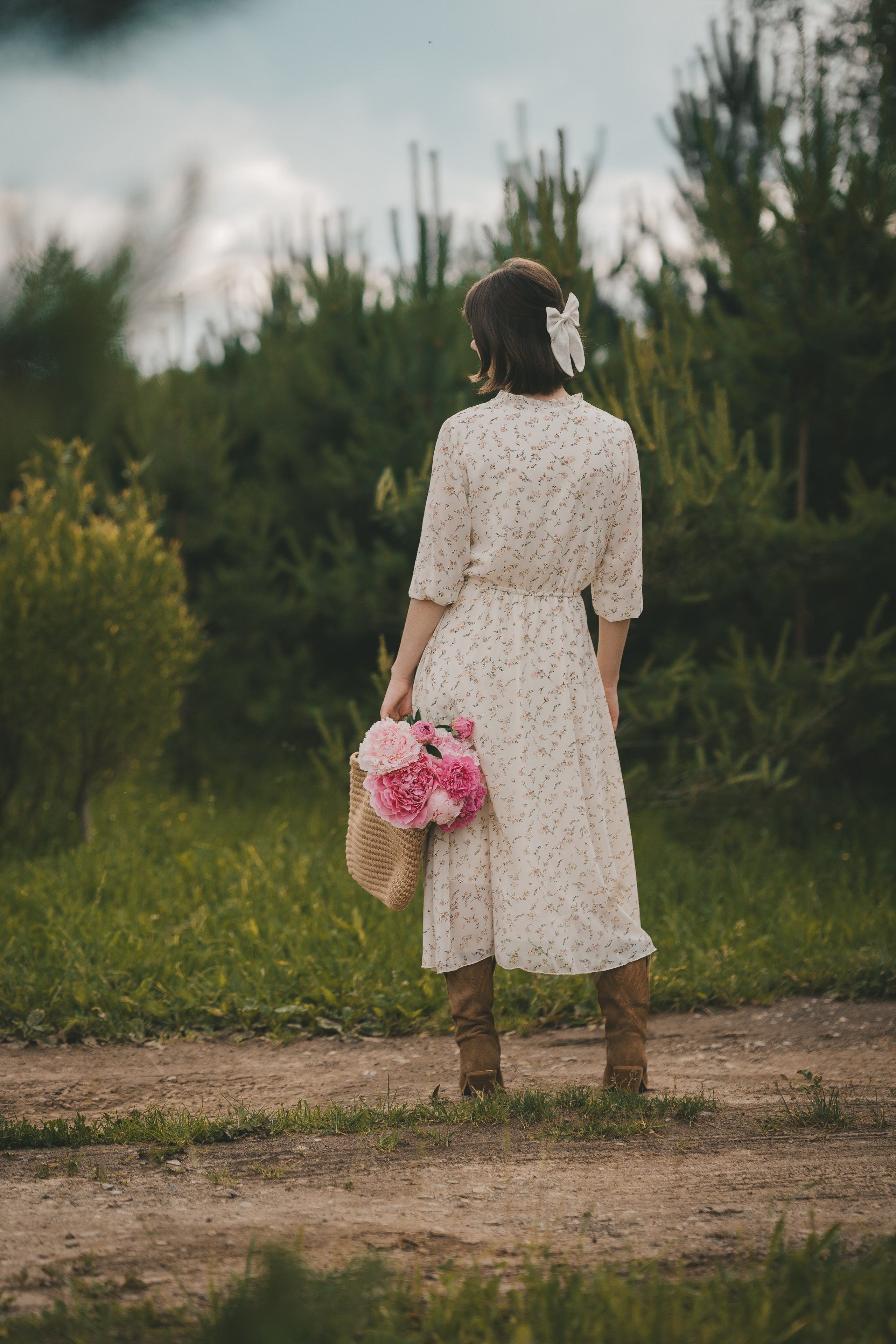 Маша и пионы. Семейный и детский фотограф в Сергиев Посаде, Хотьково Якимчук Любовь