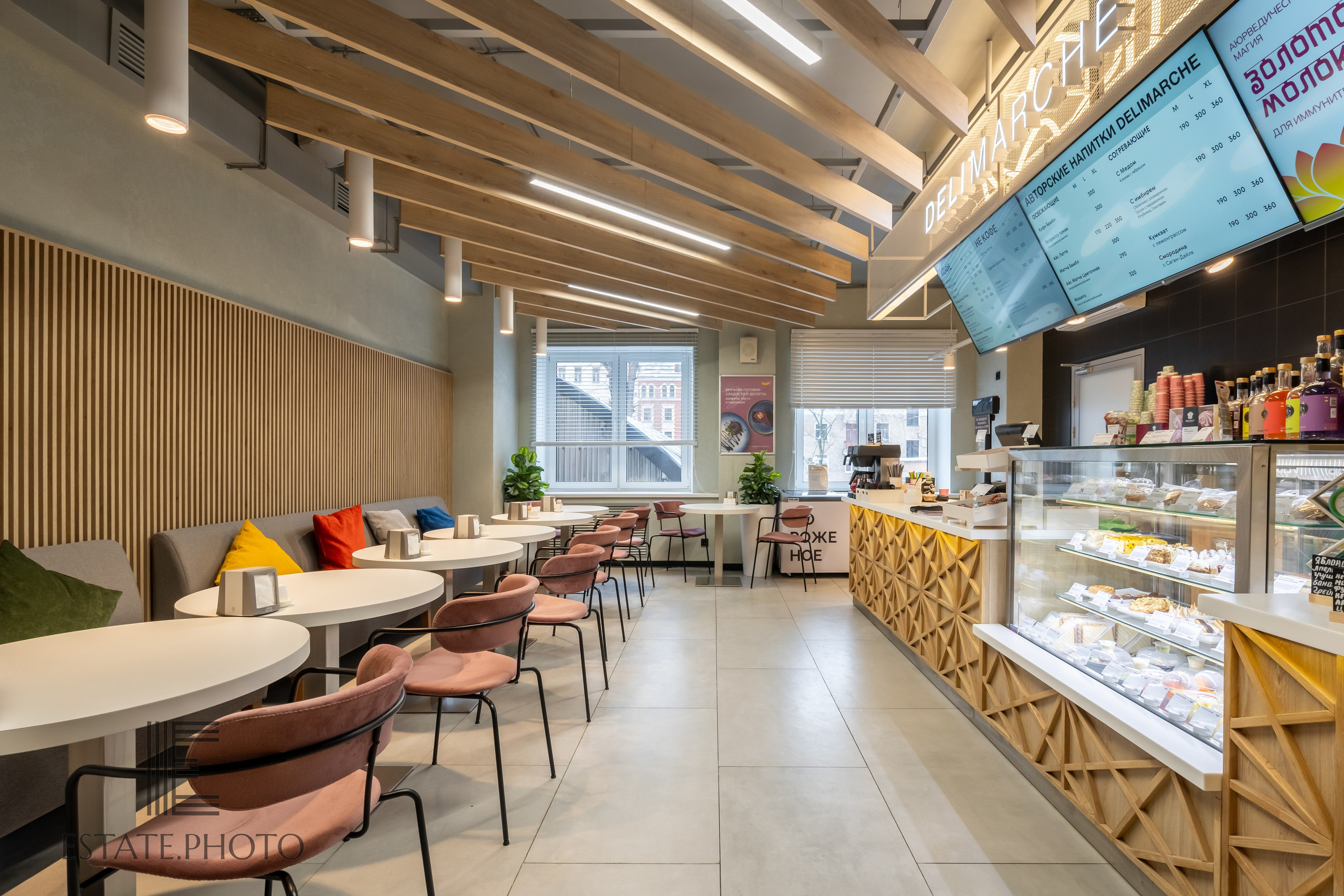 Кафе и рестораны. Интерьерный фотограф Москва Татьяна Казакова