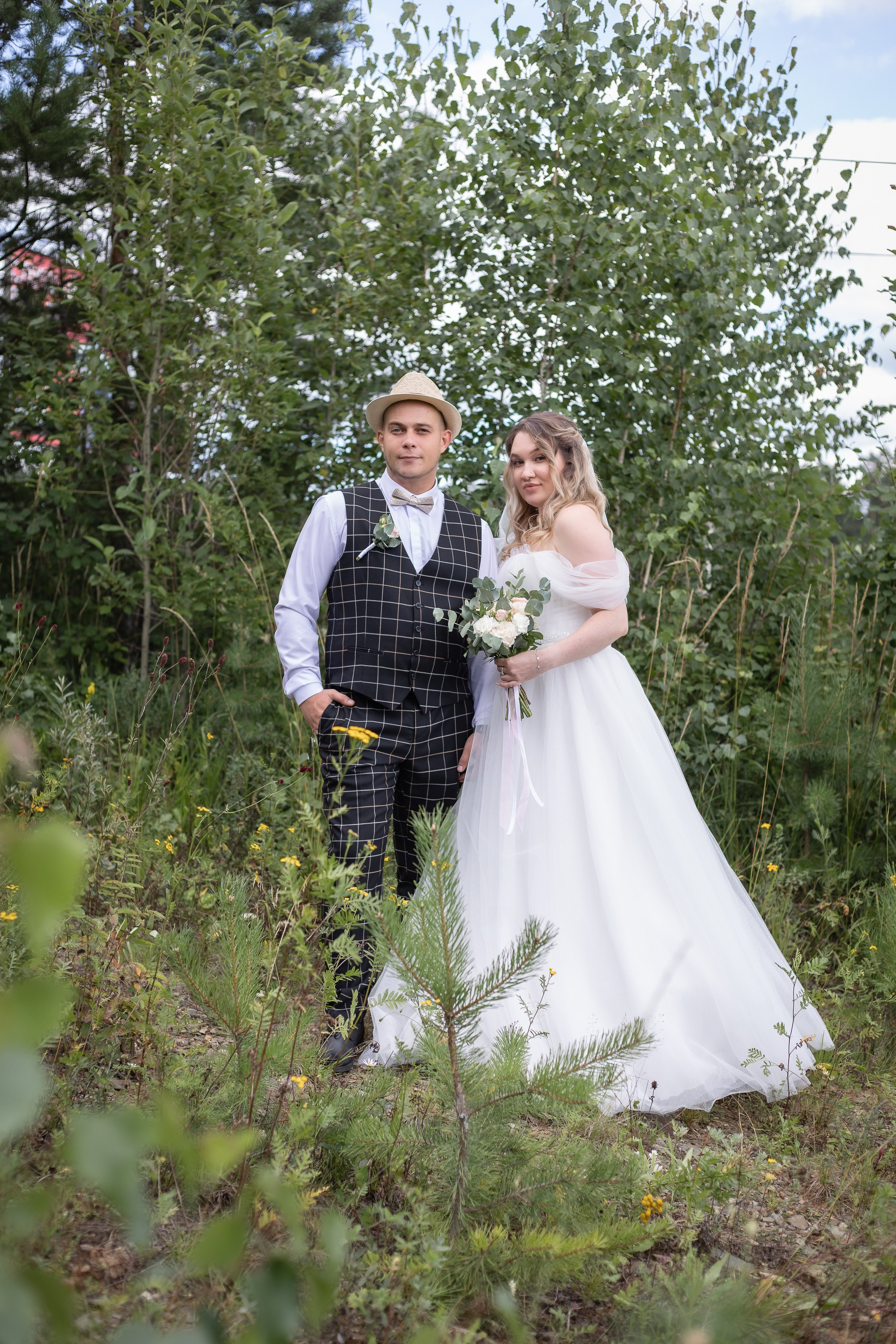 Свадебная фотосессия за городом. Фотограф Татьяна Орлова