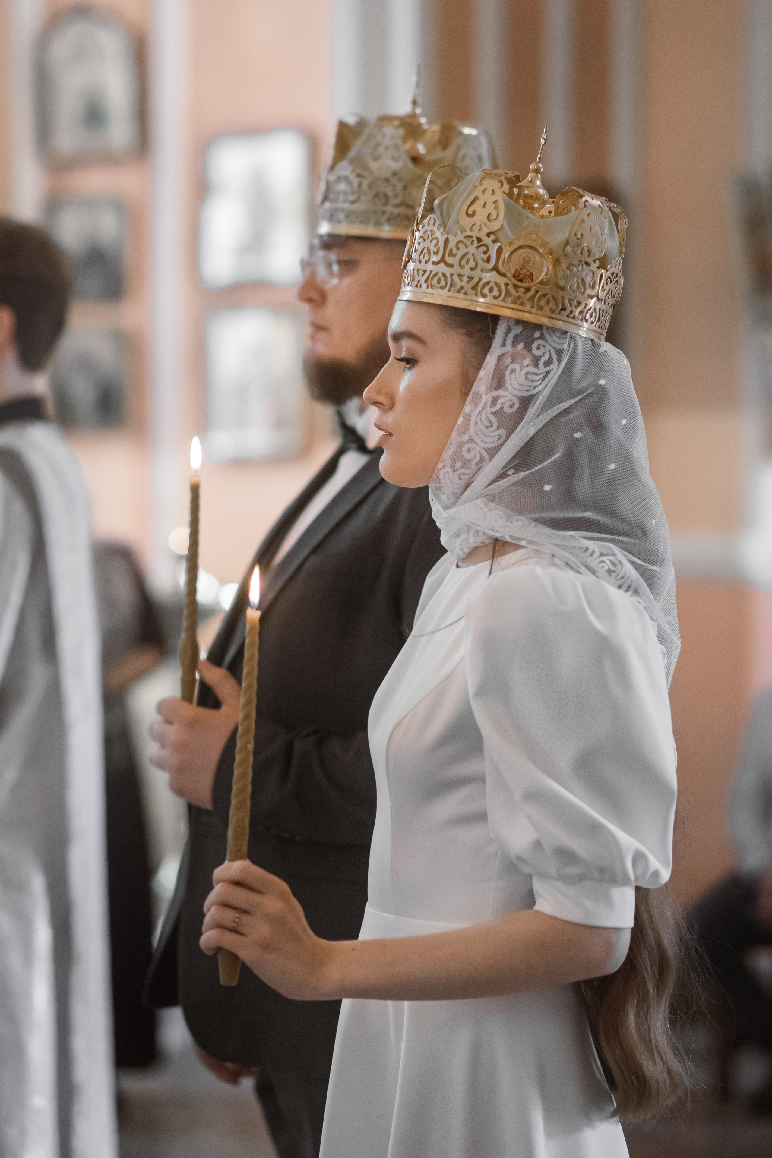 Венчание в Чесменском храме. Фотограф на крещение и венчание, семейный фотограф в Санкт-Петербурге