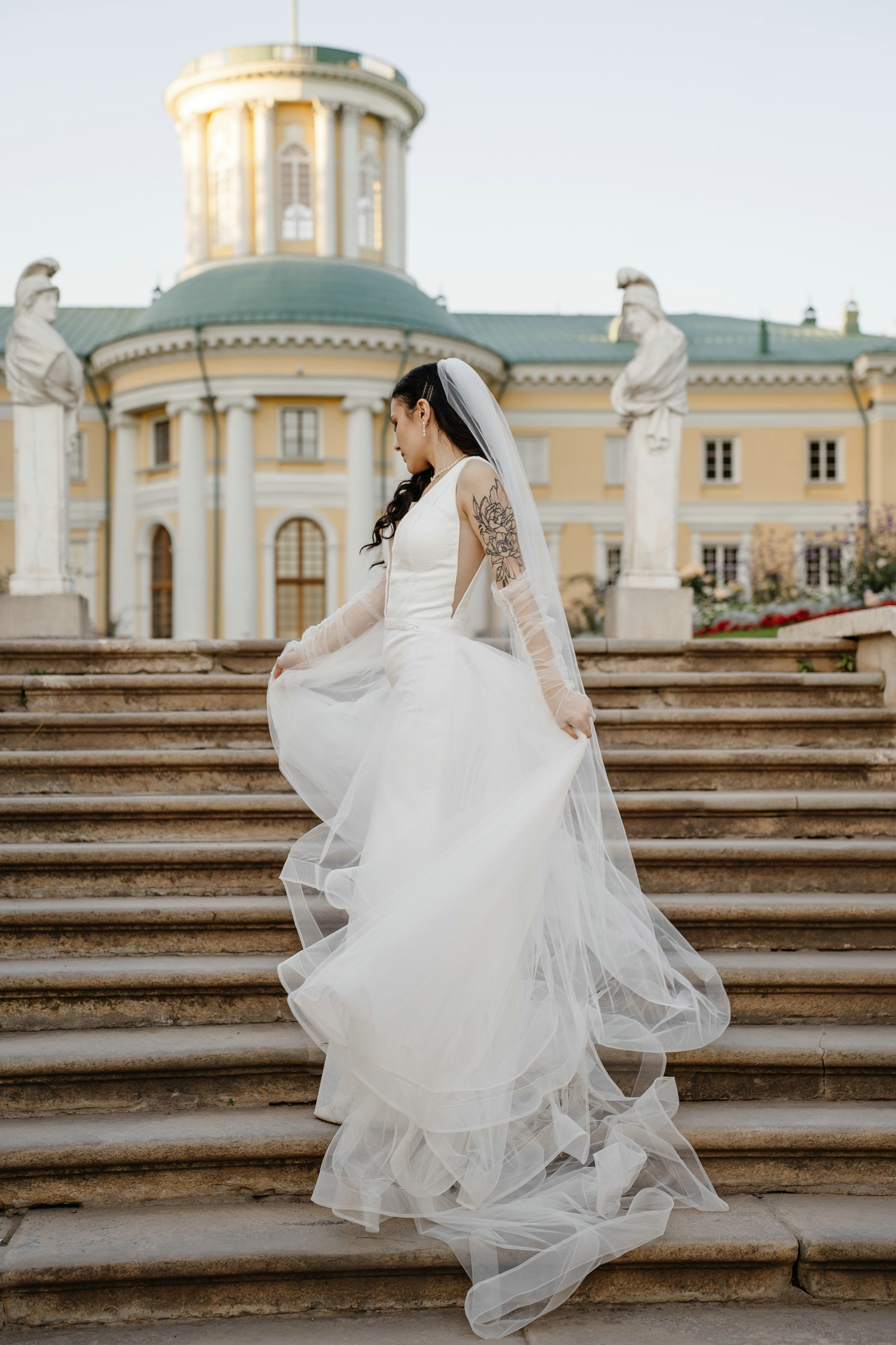 Свадьба в усадьбе Архангельское. Свадебный и семейный фотограф в Москве Светлана Зоткина