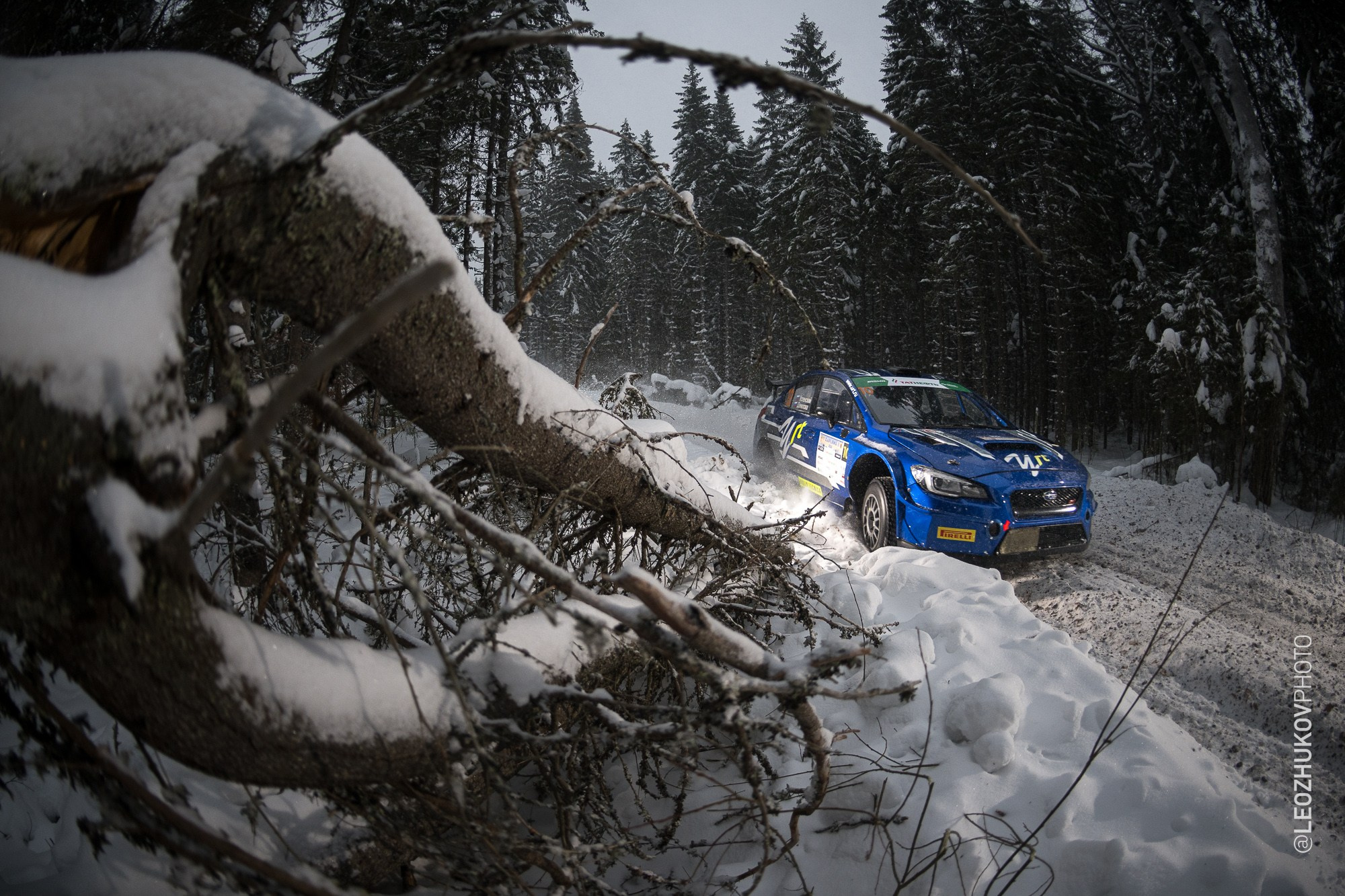 Rally Karelia 2026. Sports photographer Leonid Zhukov