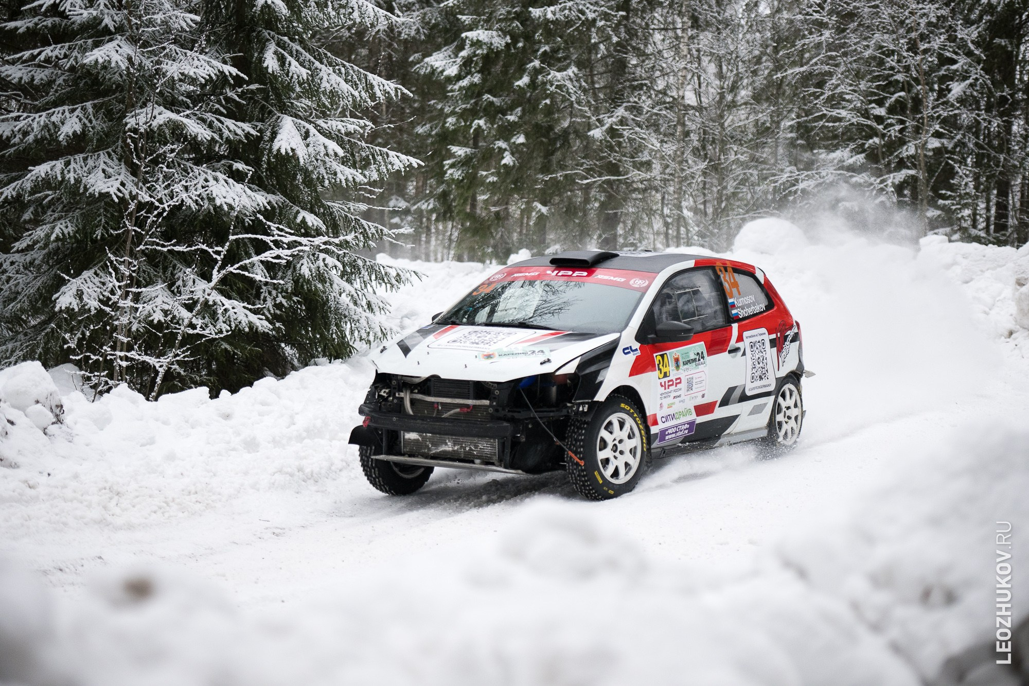Rally Karelia 2024. Sports photographer Leonid Zhukov