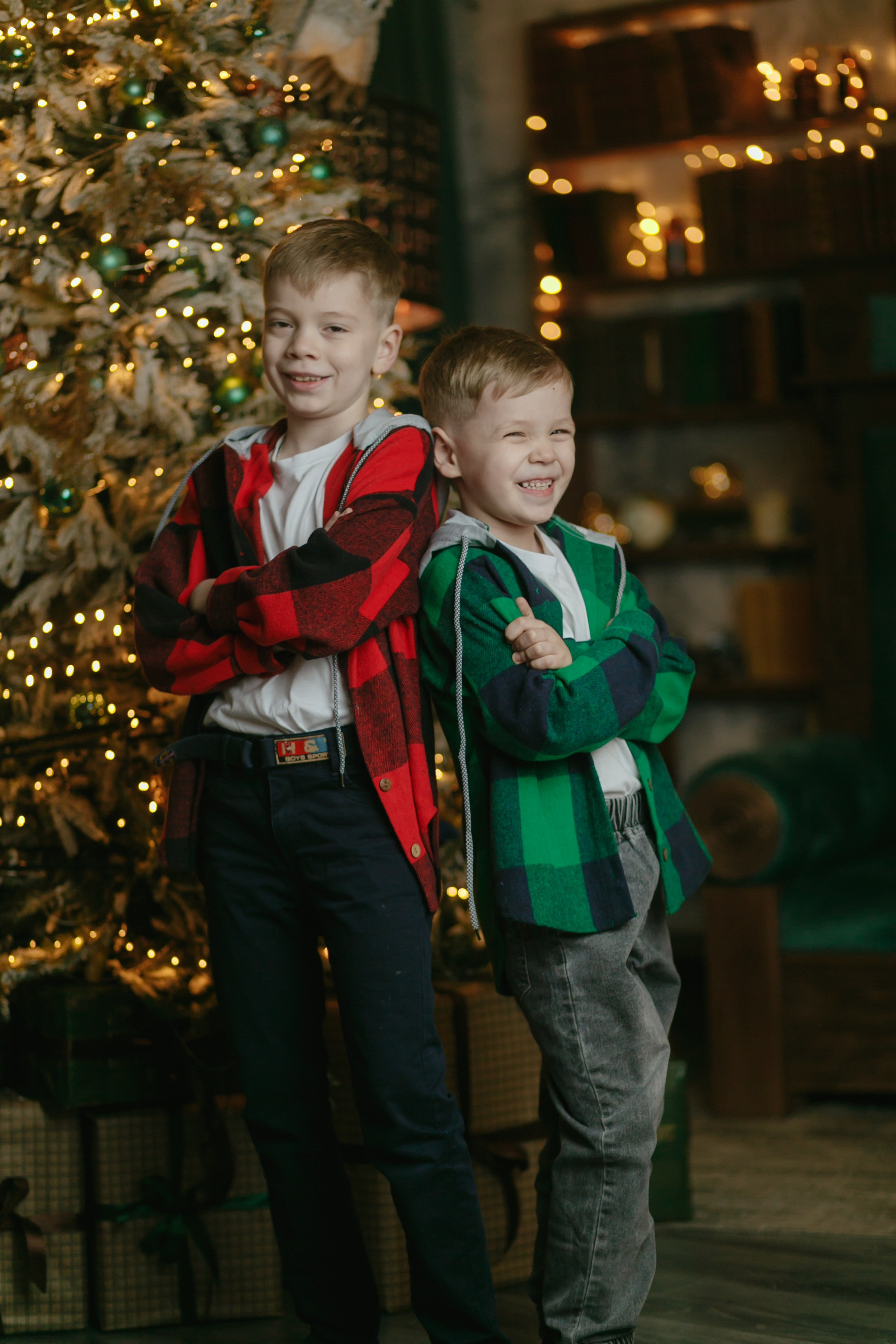 Семейная новогодняя фотосессия Петропавловск. Свадебный и Семейный фотограф в Петрпавловске