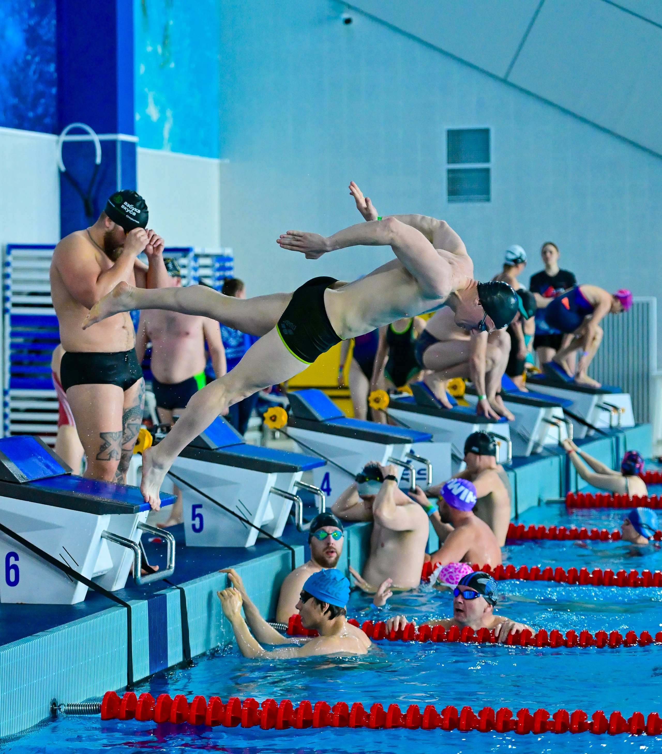 Swim rocket Бассейн ЗИЛ Москва 15.04.2026. Фотограф Михаил Гуменный