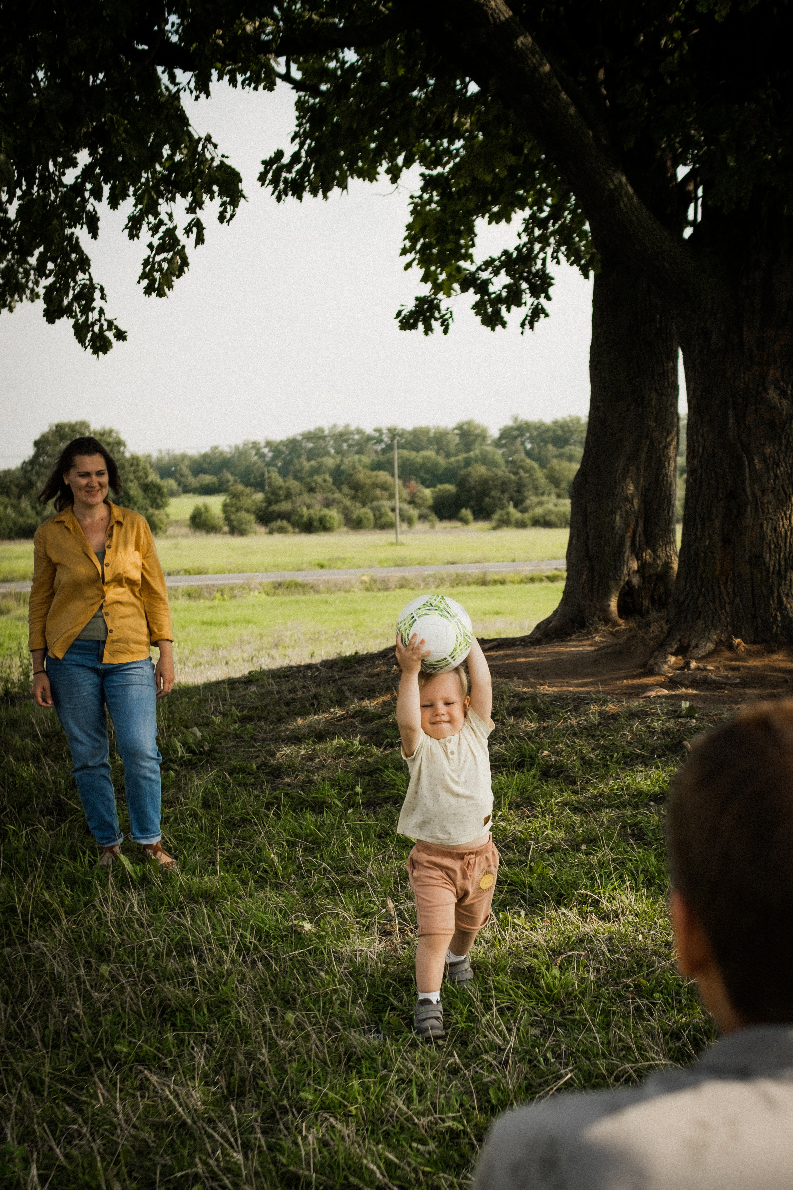 Прогулка в поле. Семейный фотограф в Санкт-Петербурге Дарья Косянчук