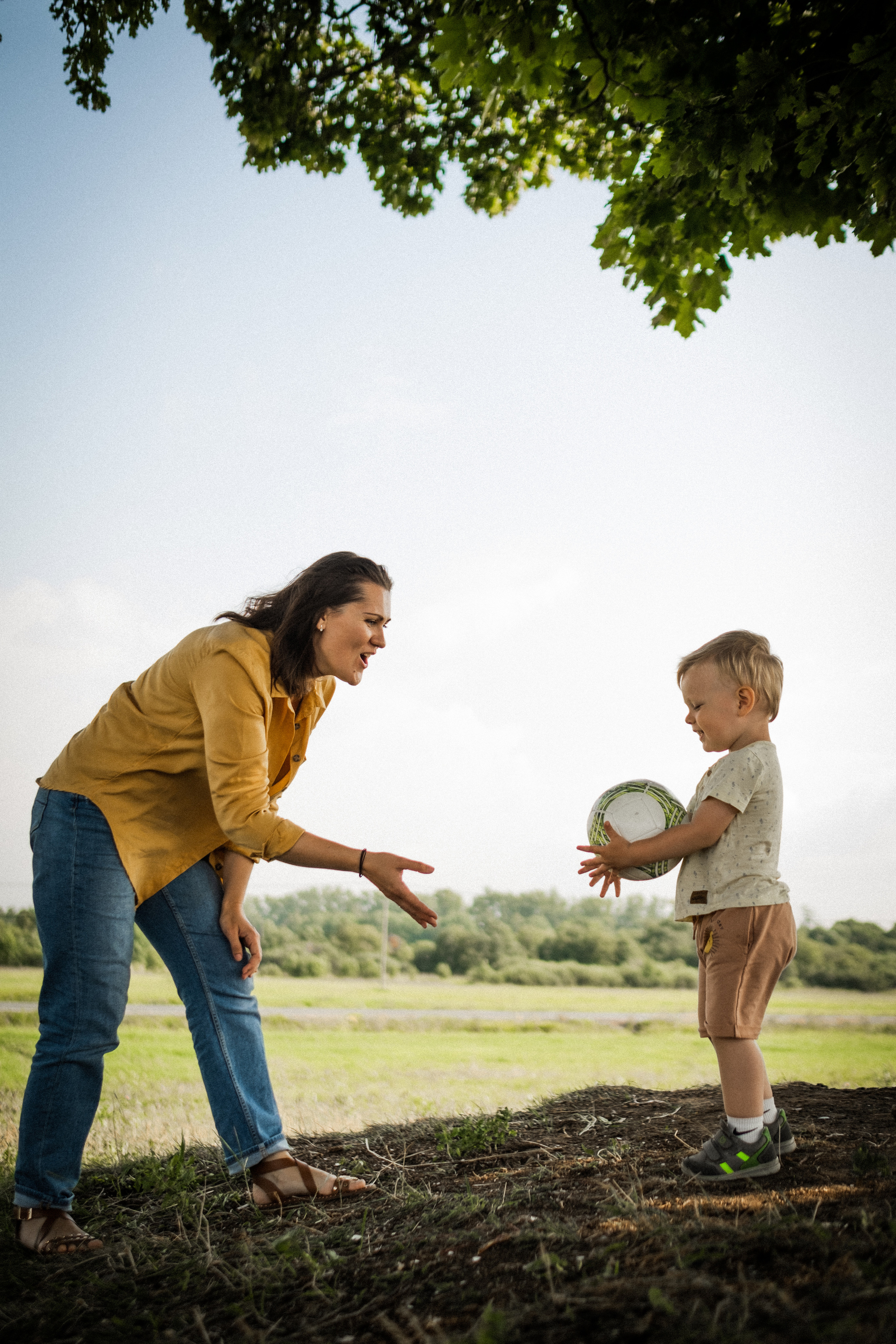 Прогулка в поле. Семейный фотограф в Санкт-Петербурге Дарья Косянчук