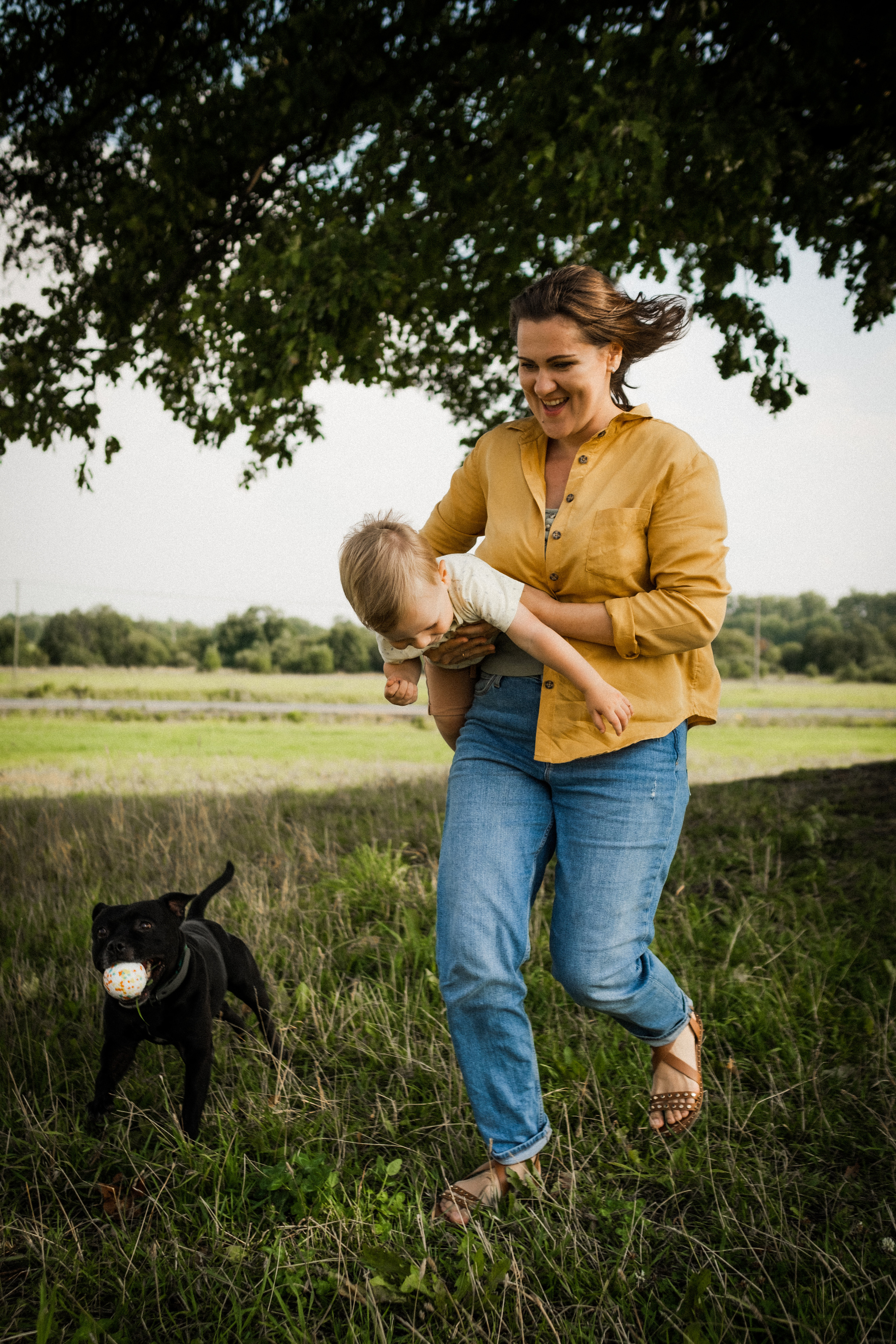 Прогулка в поле. Семейный фотограф в Санкт-Петербурге Дарья Косянчук