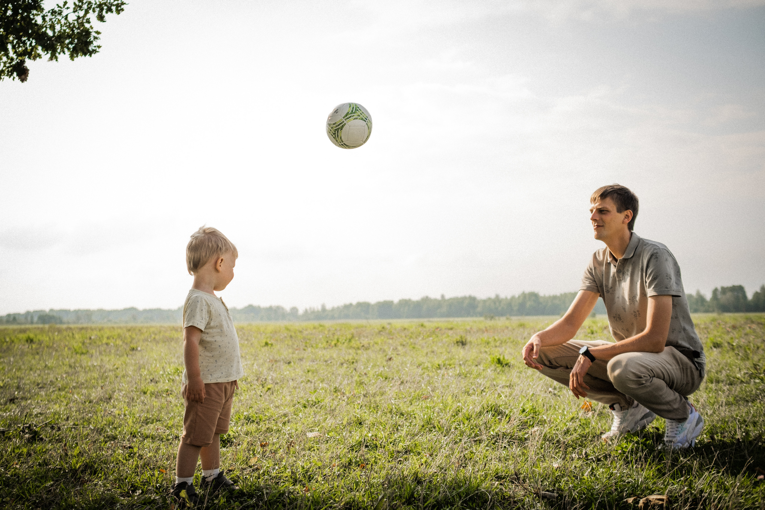 Прогулка в поле. Семейный фотограф в Санкт-Петербурге Дарья Косянчук
