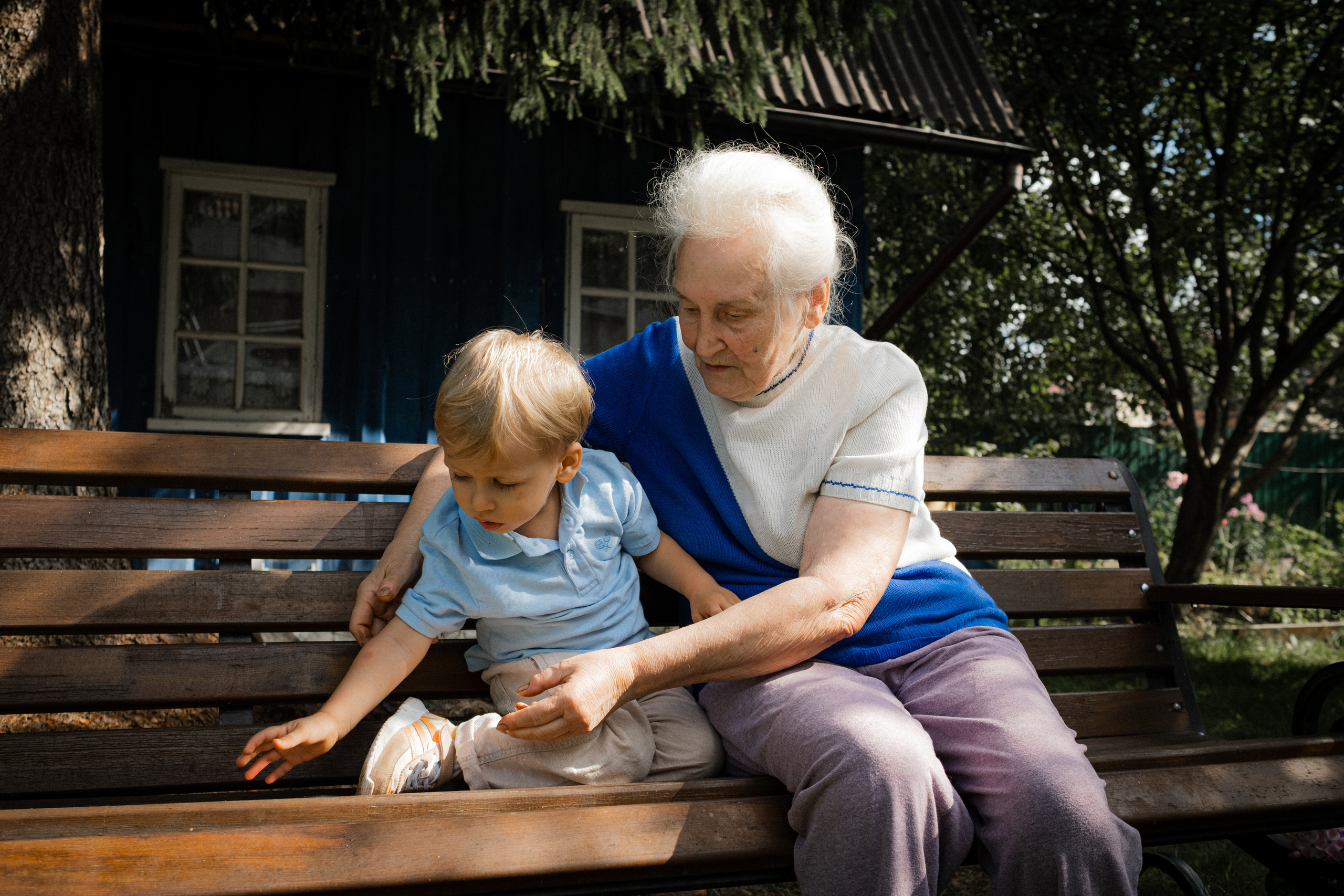 Егорка, прабабушка и вся семья. Семейный фотограф в Санкт-Петербурге Дарья Косянчук