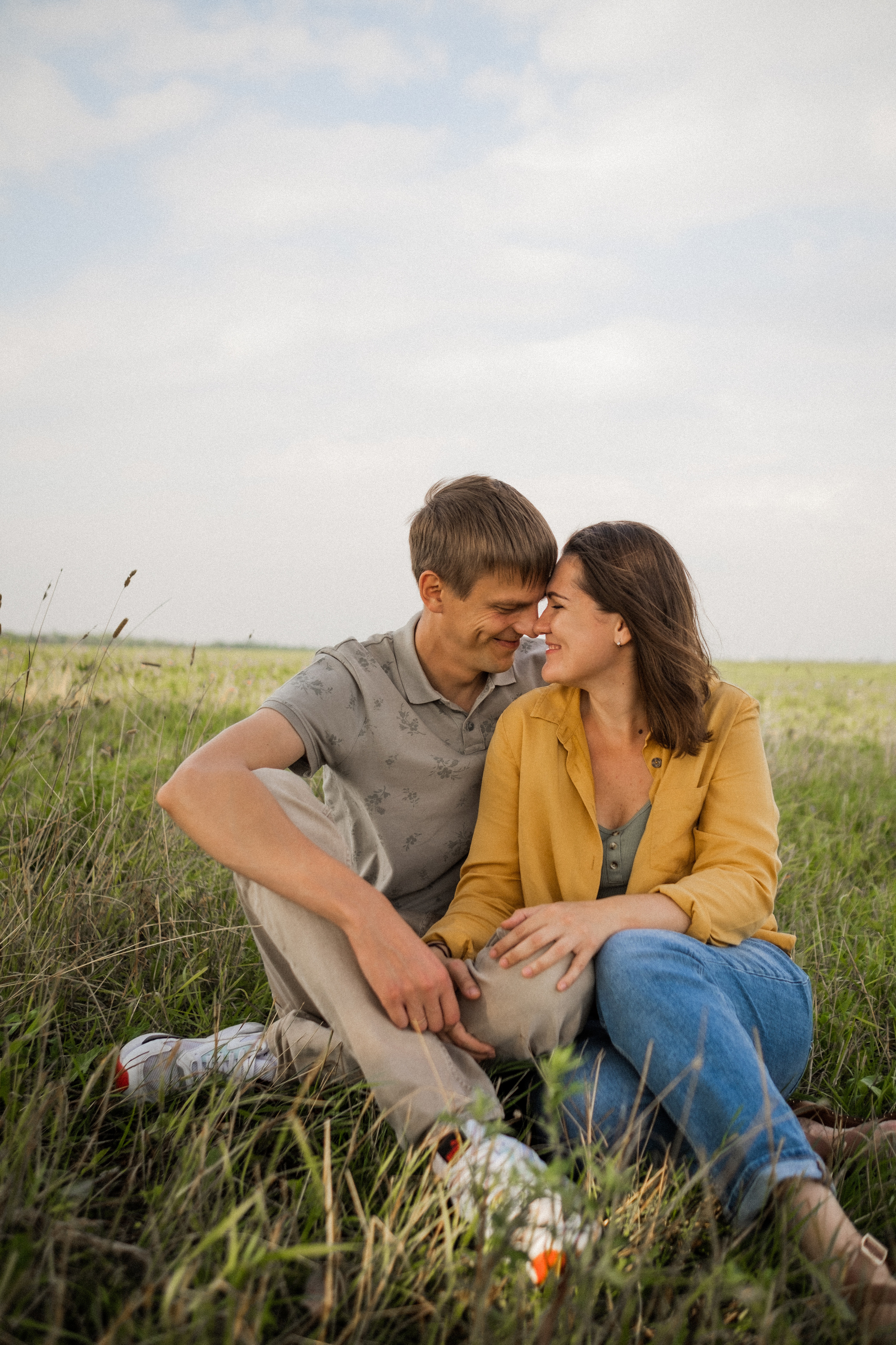 Прогулка в поле. Семейный фотограф в Санкт-Петербурге Дарья Косянчук