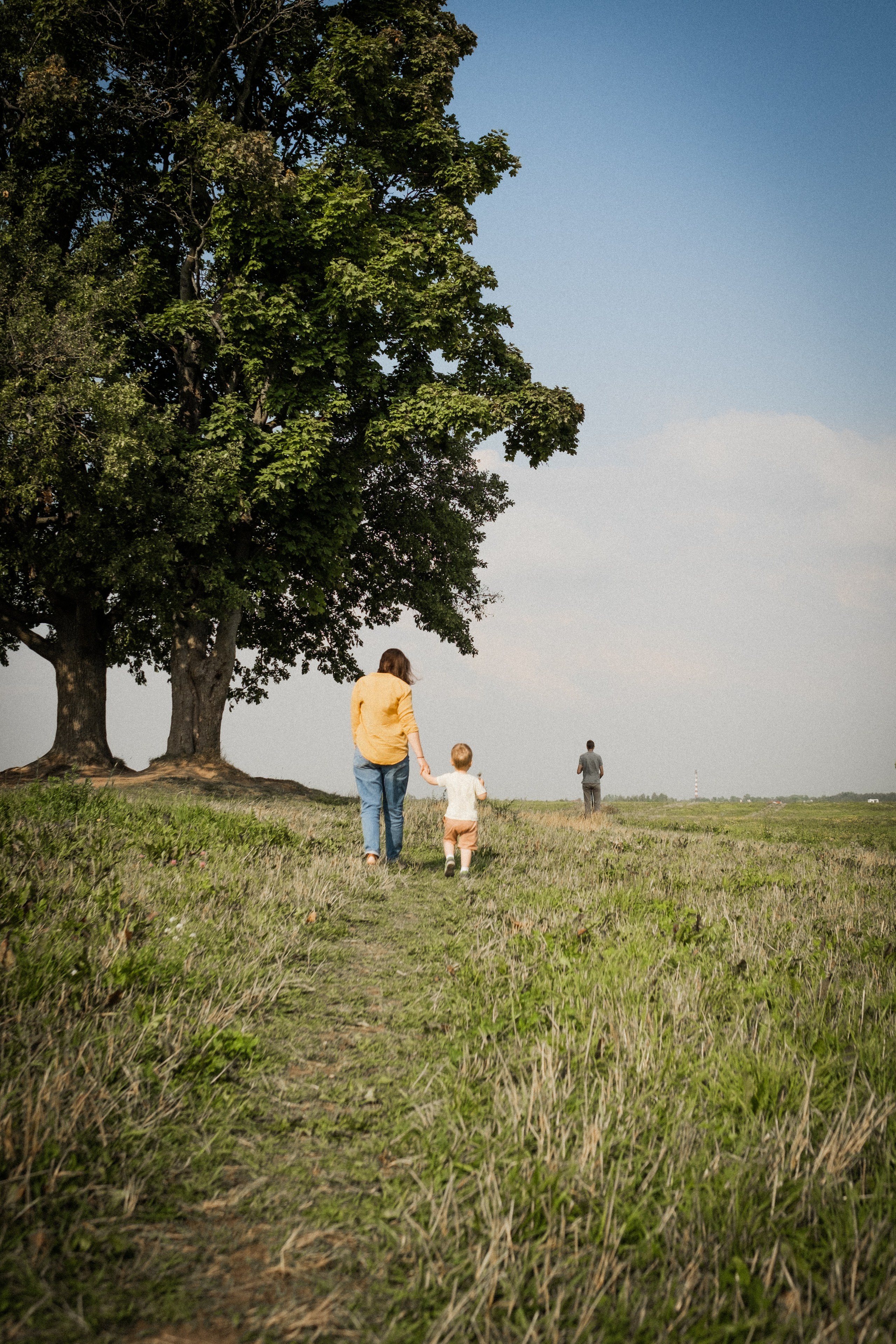 Прогулка в поле. Семейный фотограф в Санкт-Петербурге Дарья Косянчук
