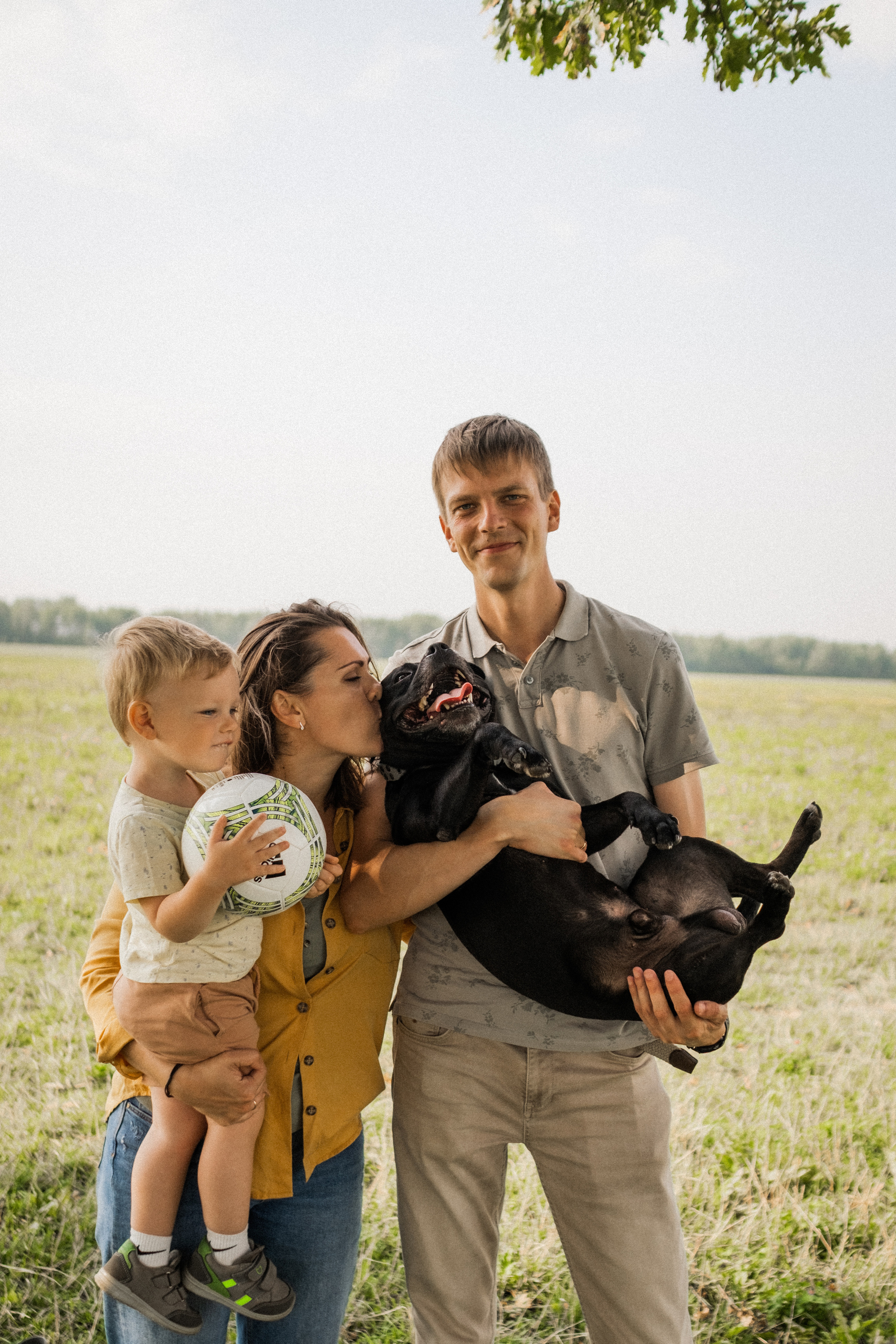 Прогулка в поле. Семейный фотограф в Санкт-Петербурге Дарья Косянчук