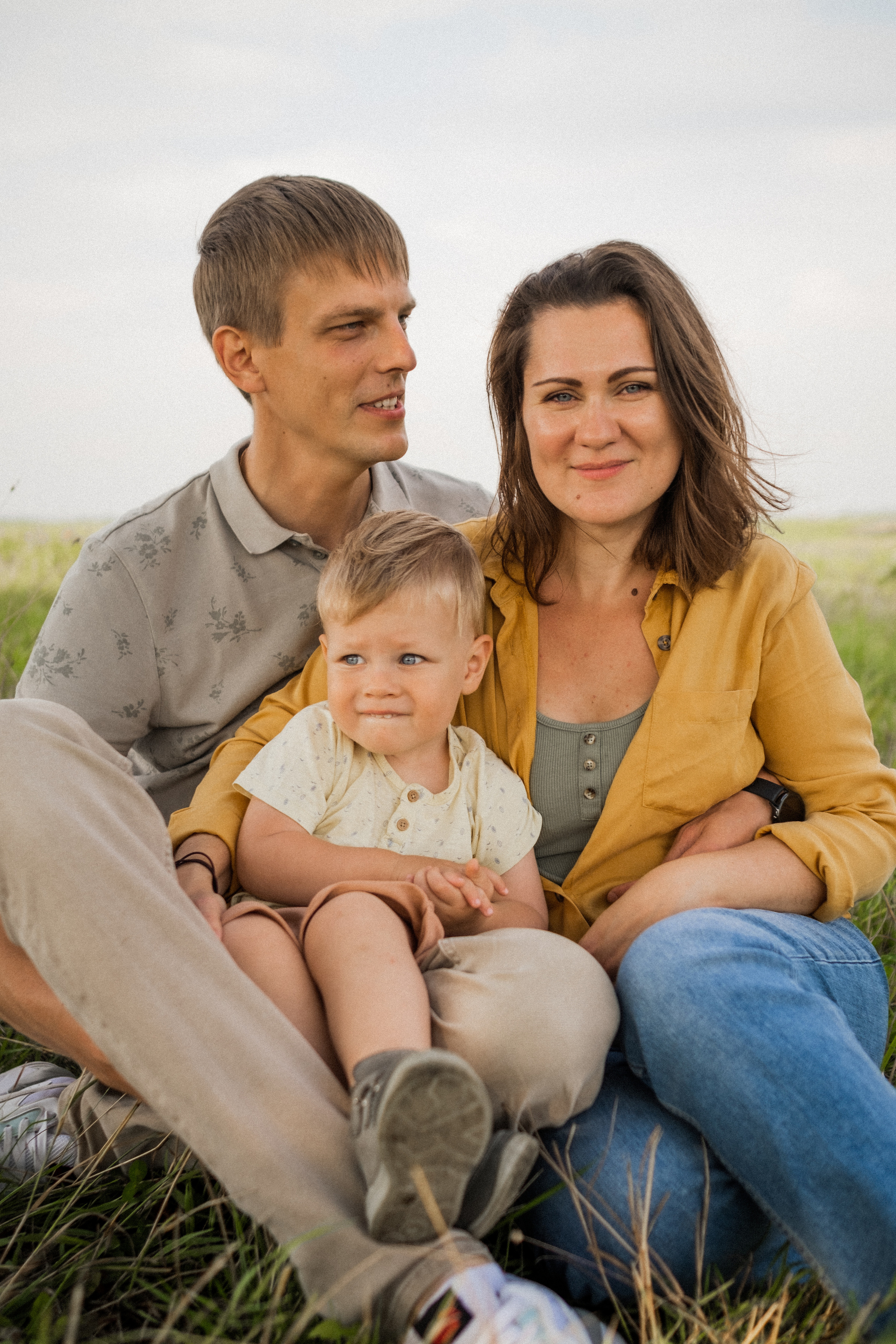 Прогулка в поле. Семейный фотограф в Санкт-Петербурге Дарья Косянчук