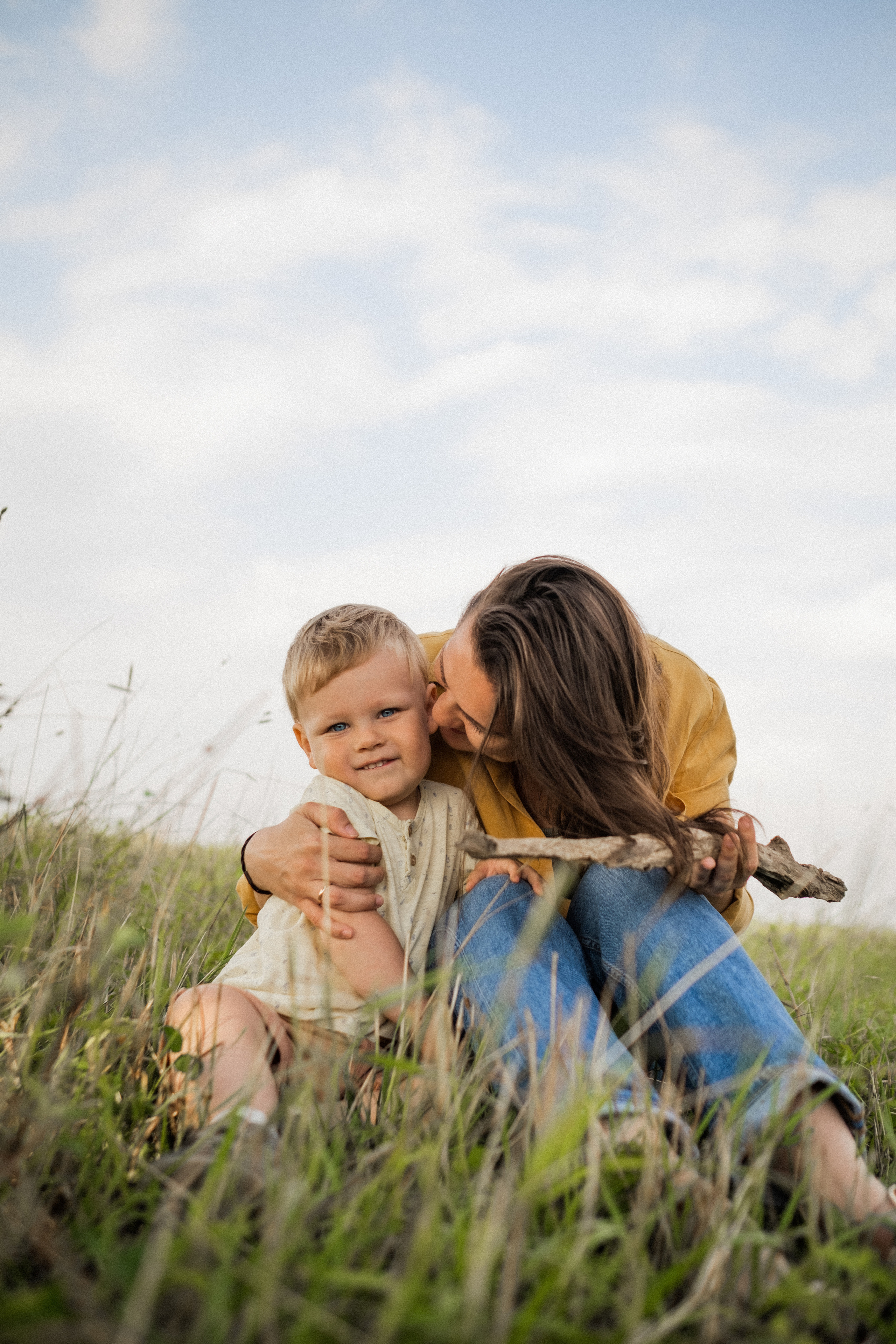 Прогулка в поле. Семейный фотограф в Санкт-Петербурге Дарья Косянчук