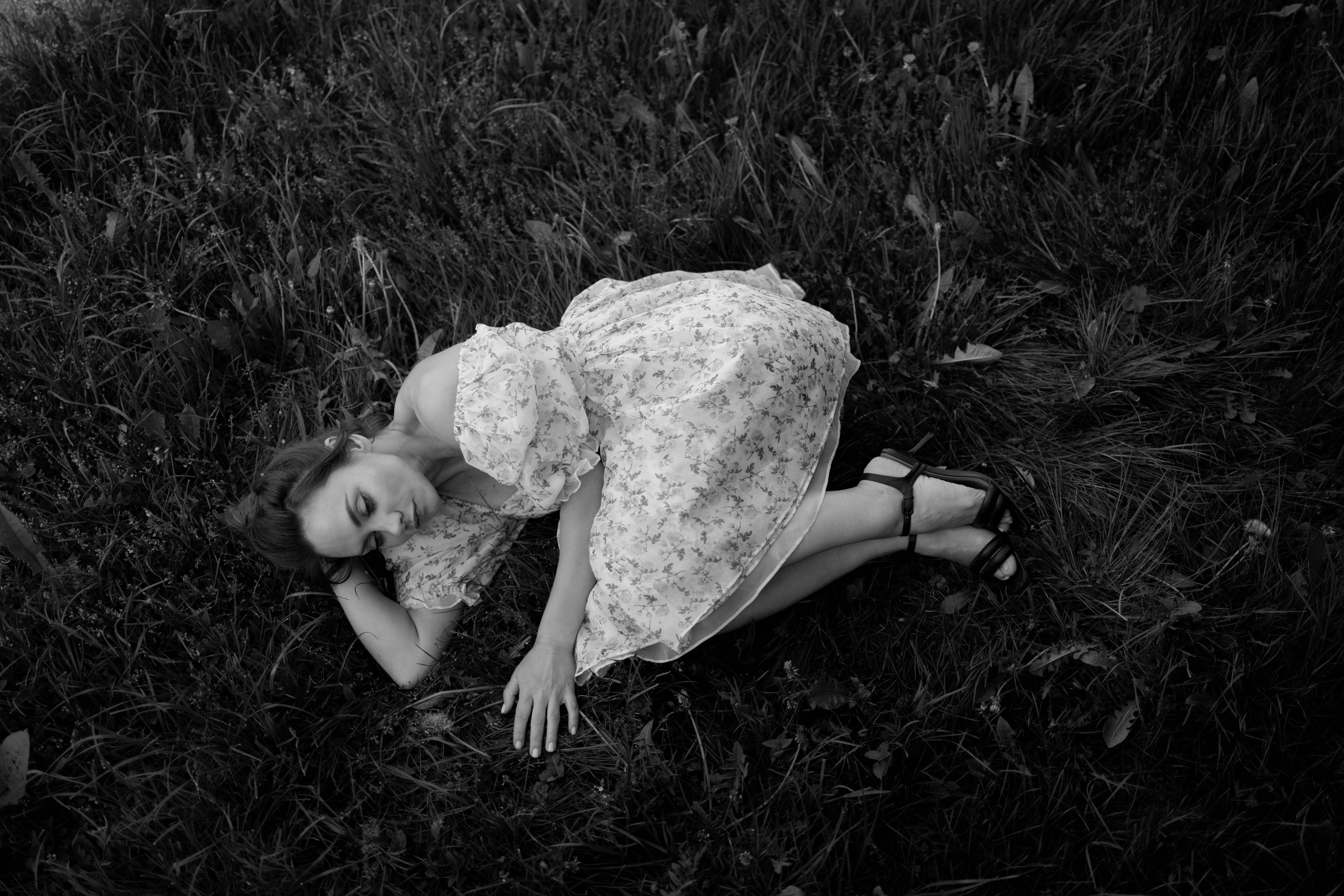 Фотосессия в парке Марии. Женский портрет вне времени. Санкт-Петербург