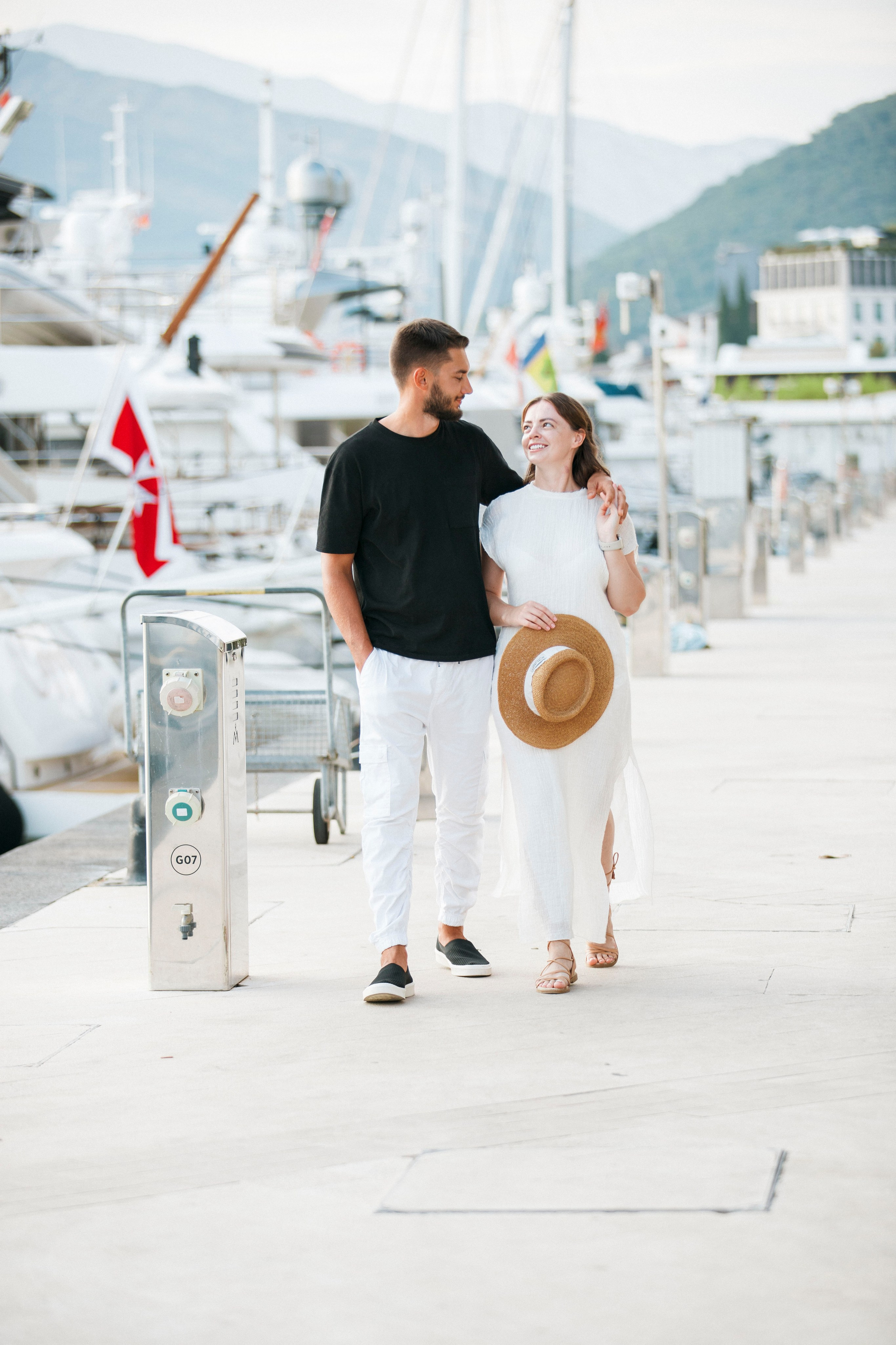 Pier. Photographer in Montenegro Tatiana Talaeva
