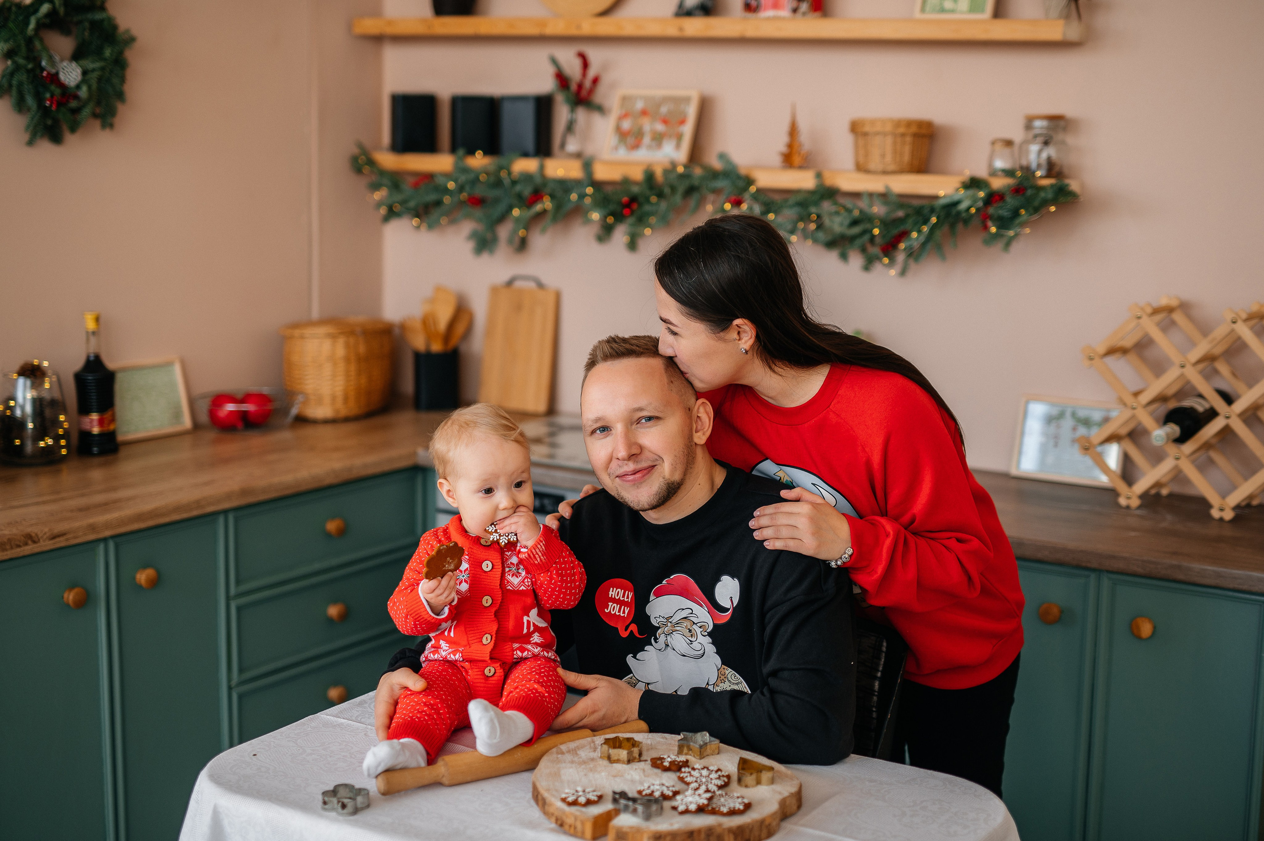 Новогодняя семейная фотосессия. Катя Курлович — семейный фотограф в Бобруйске и Минске