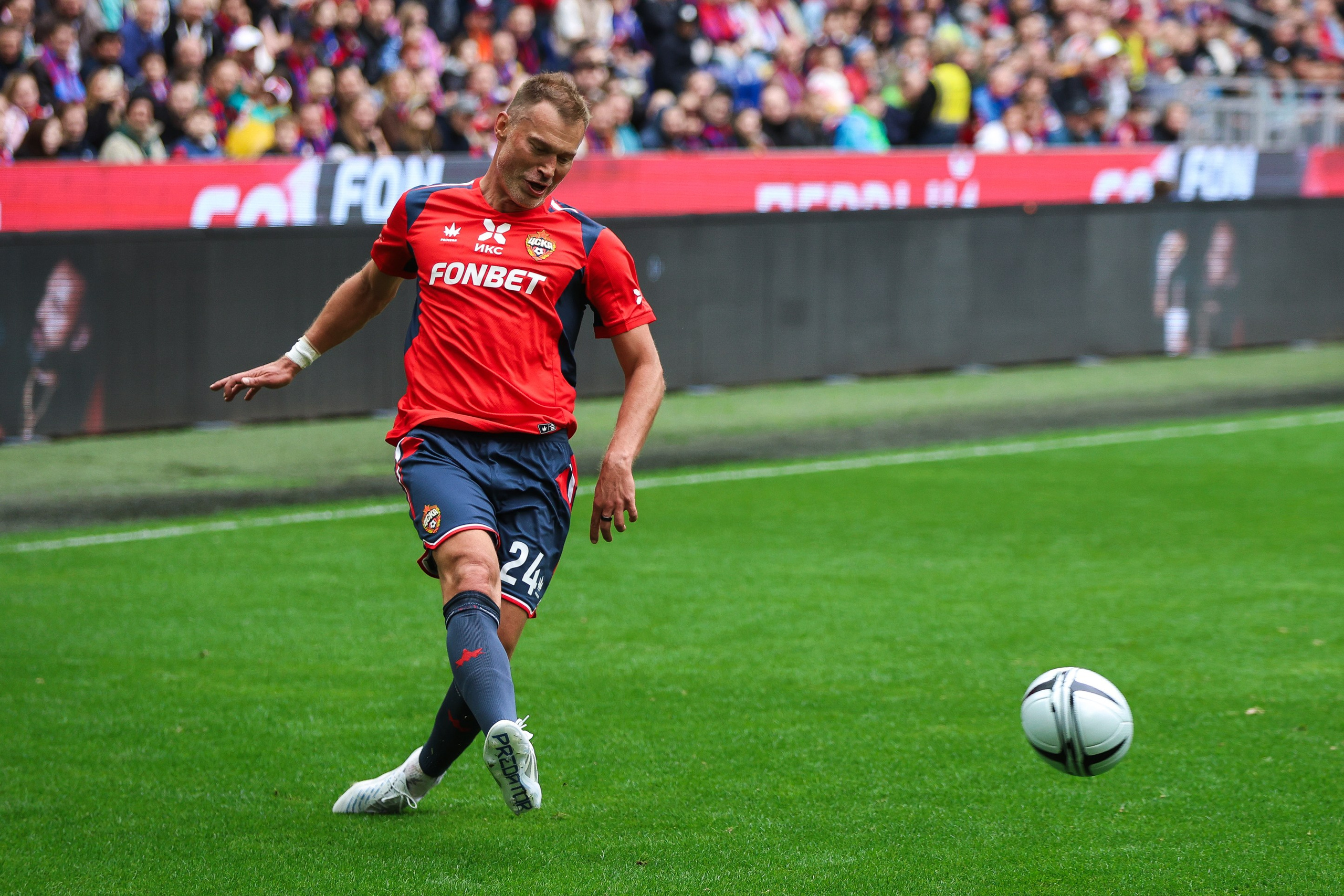 Гала-матч 20 лет Кубку УЕФА. Фотограф Иван Косарев