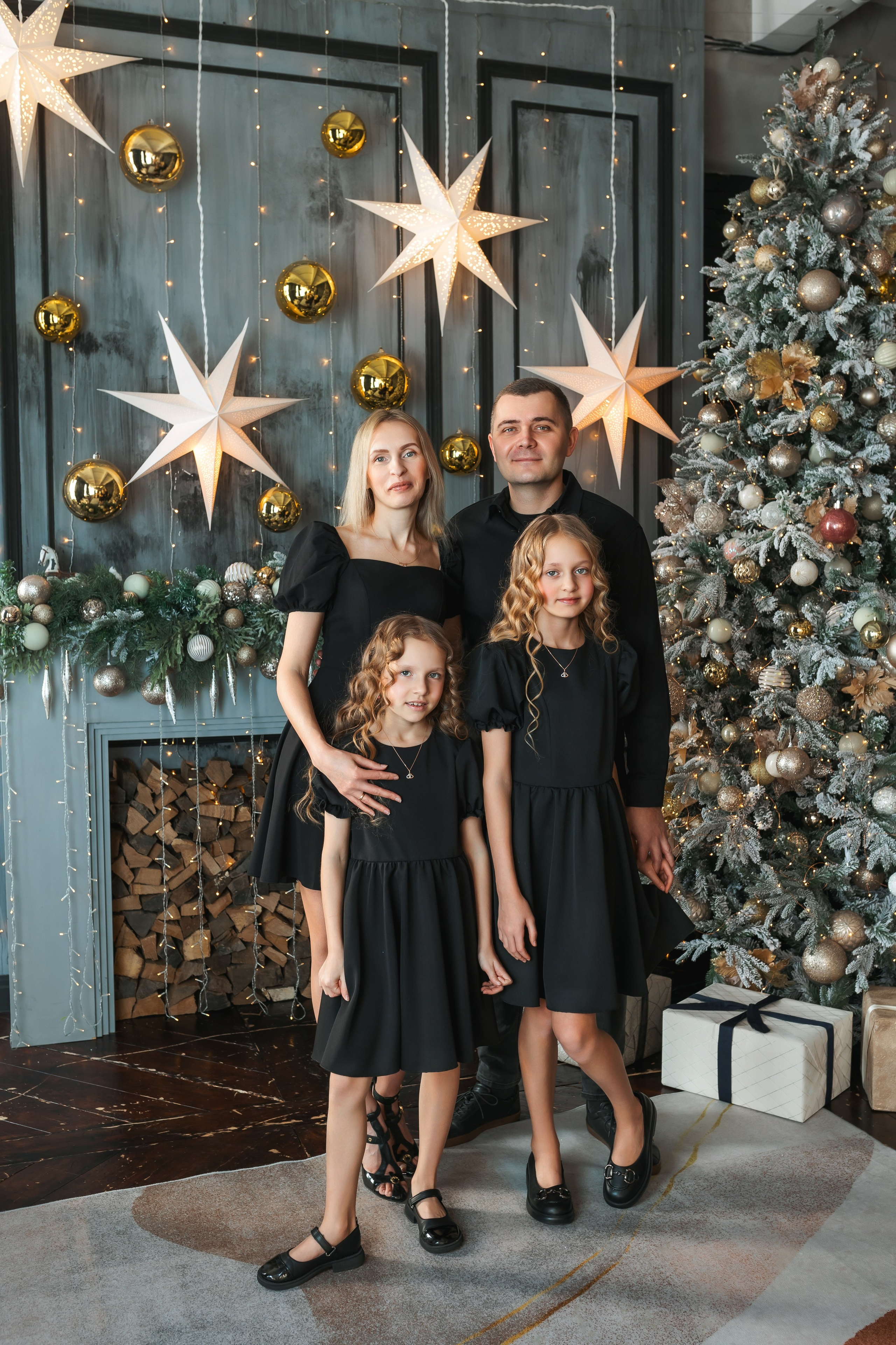 Семейная новогодняя фотосессия в Хабаровске. Свадебный фотограф в Хабаровске