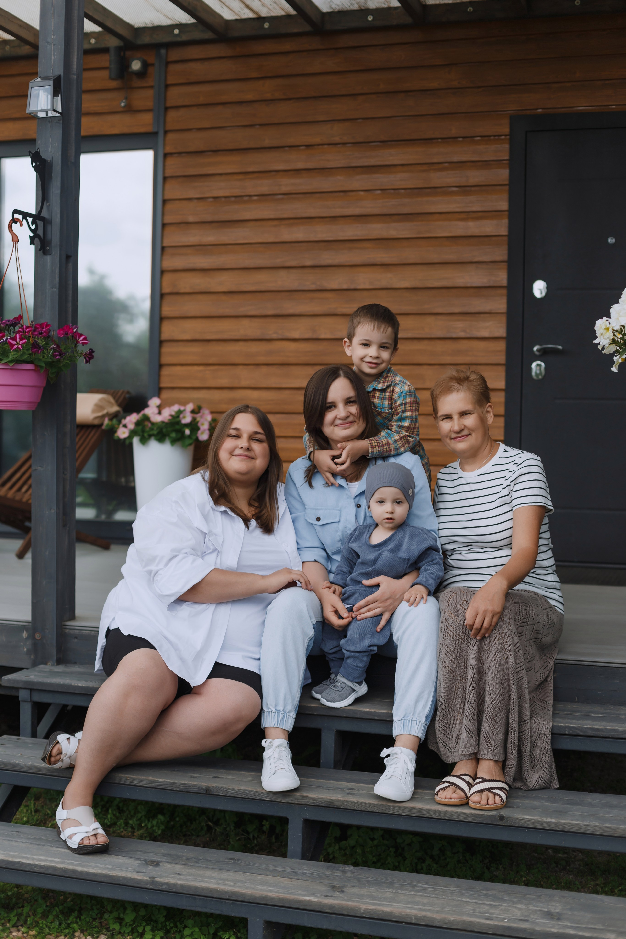 Большое Олино семейство. Профессиональный фотограф Надежда Антонова