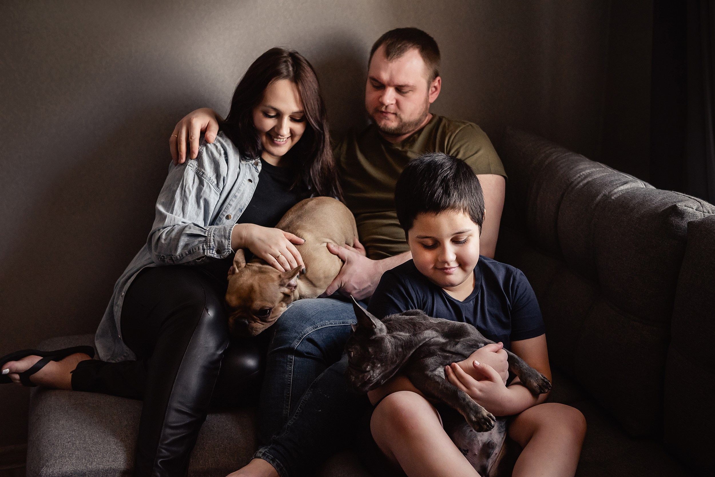 Бульдоги и компания. Семейный Фотограф в Москве Ирина Хохлова